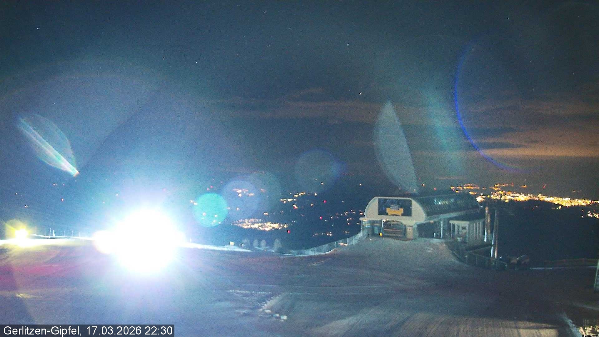 Archived image Webcam Top station Bergerbahn