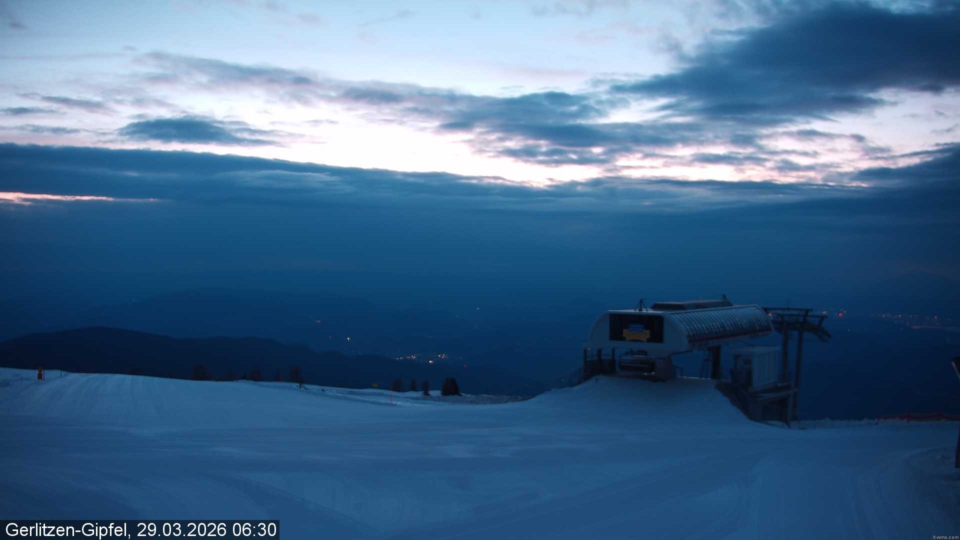 Archiv Foto Webcam Bergstation Sessellift Bergerbahn