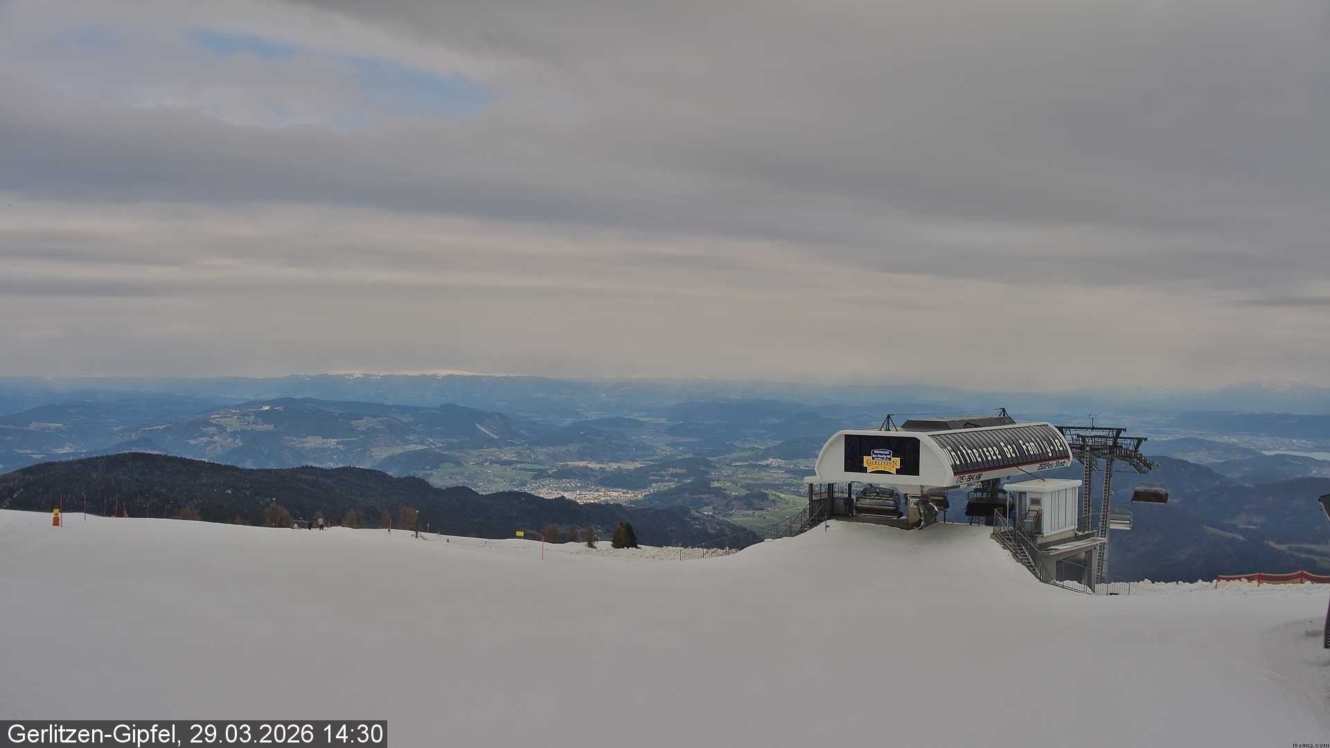 Archiv Foto Webcam Bergstation Sessellift Bergerbahn
