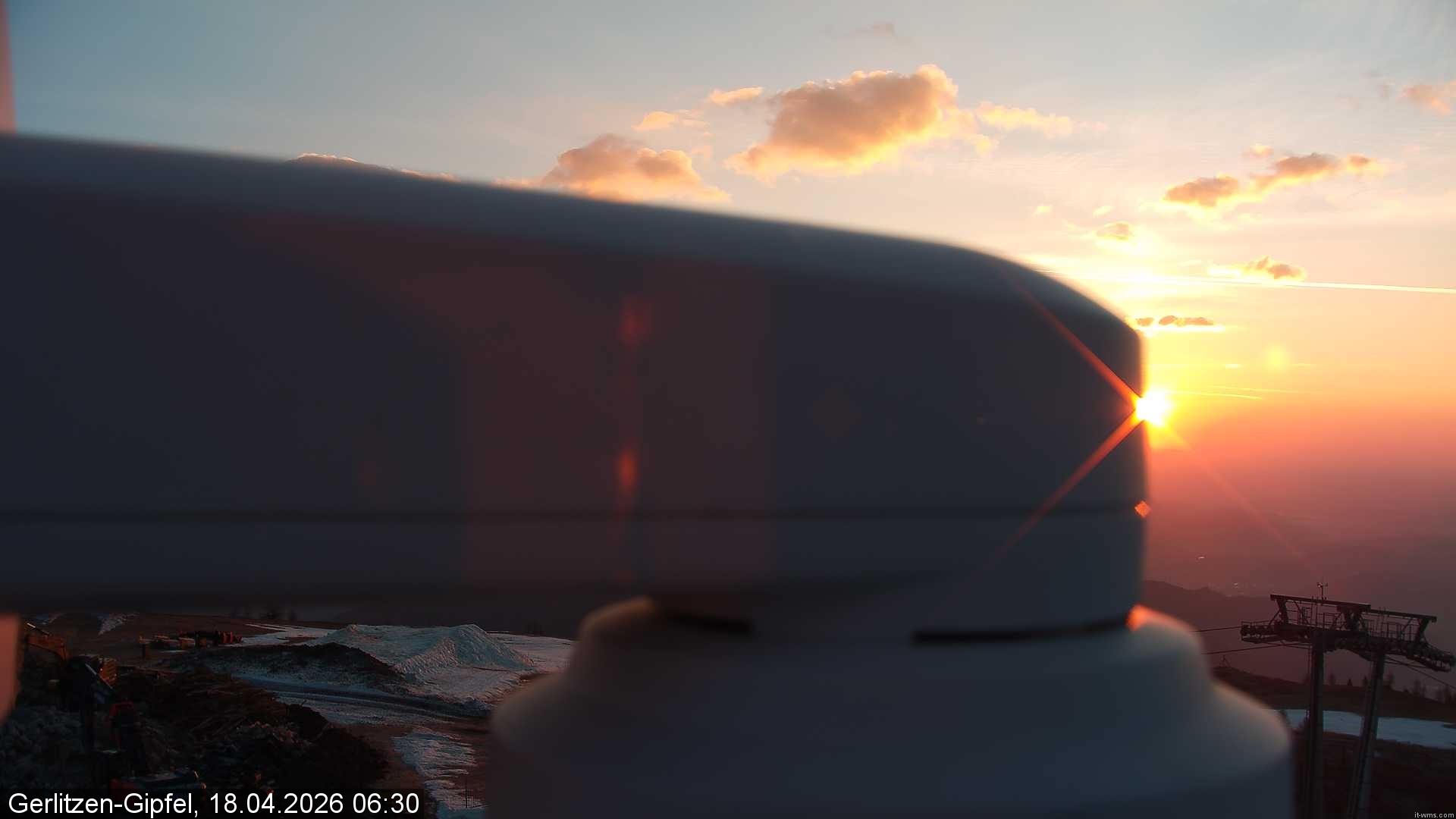 Archiv Foto Webcam Bergstation Sessellift Bergerbahn