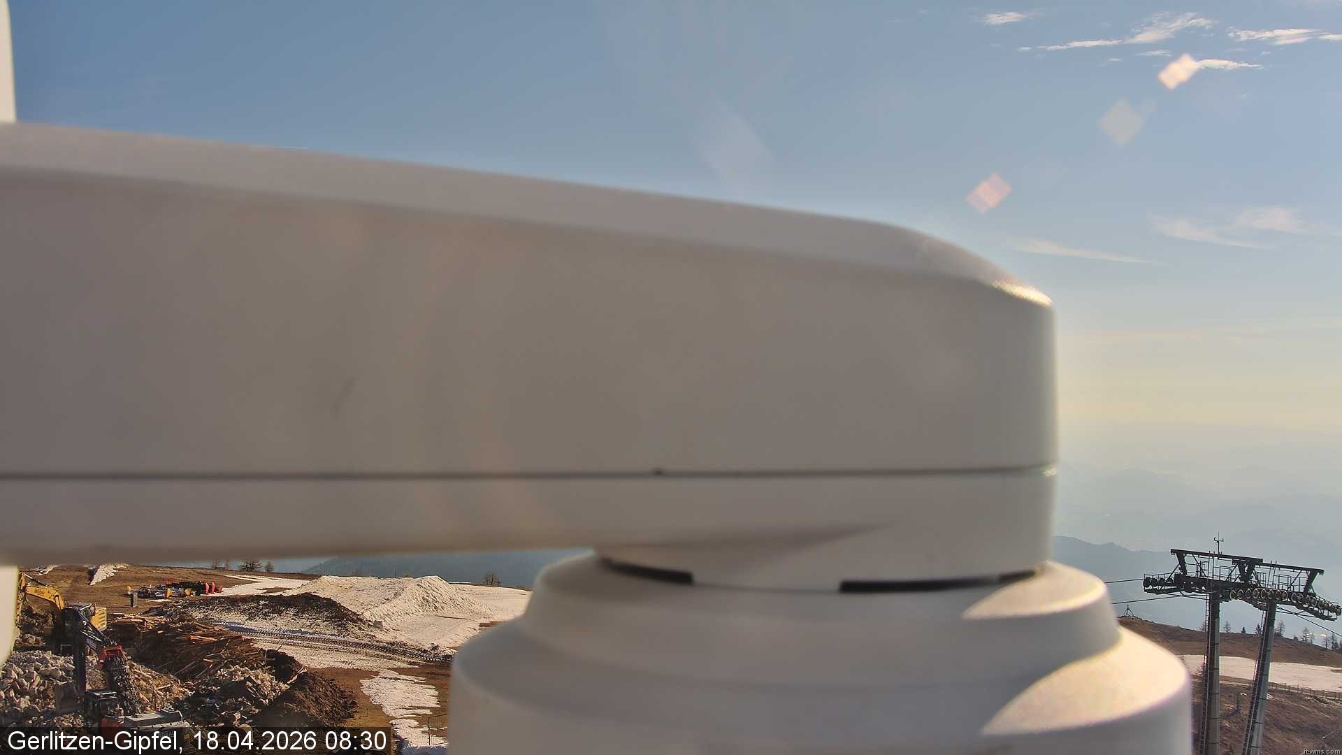 Archiv Foto Webcam Bergstation Sessellift Bergerbahn