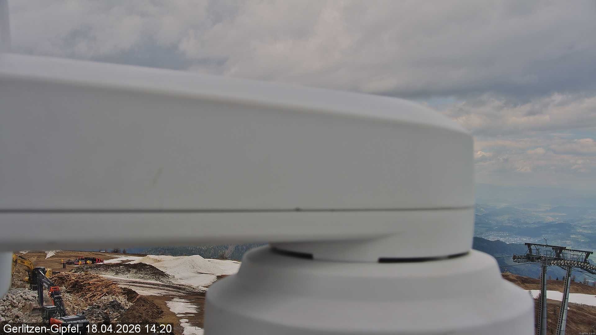 Archiv Foto Webcam Bergstation Sessellift Bergerbahn