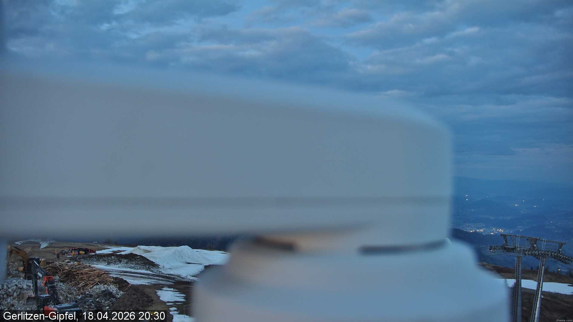 Archiv Foto Webcam Bergstation Sessellift Bergerbahn