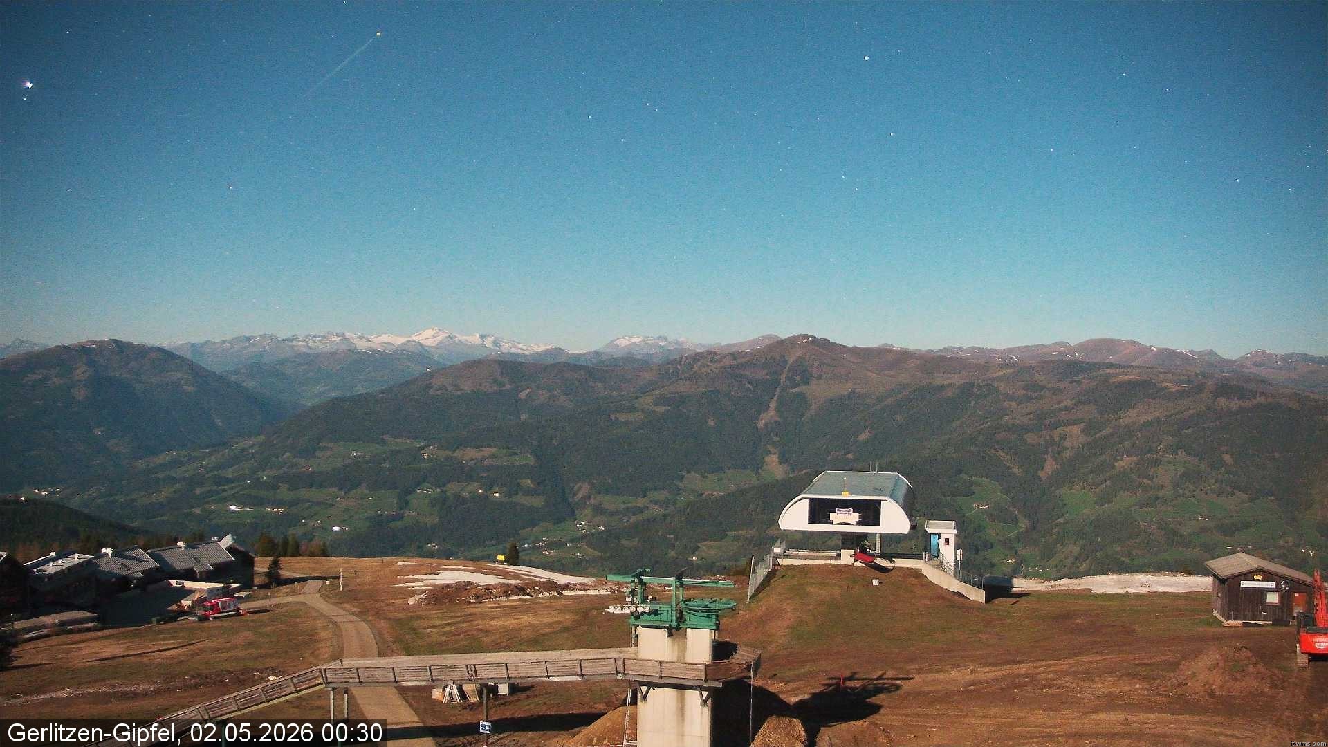 Archiv Foto Webcam Bergstation Sessellift Bergerbahn