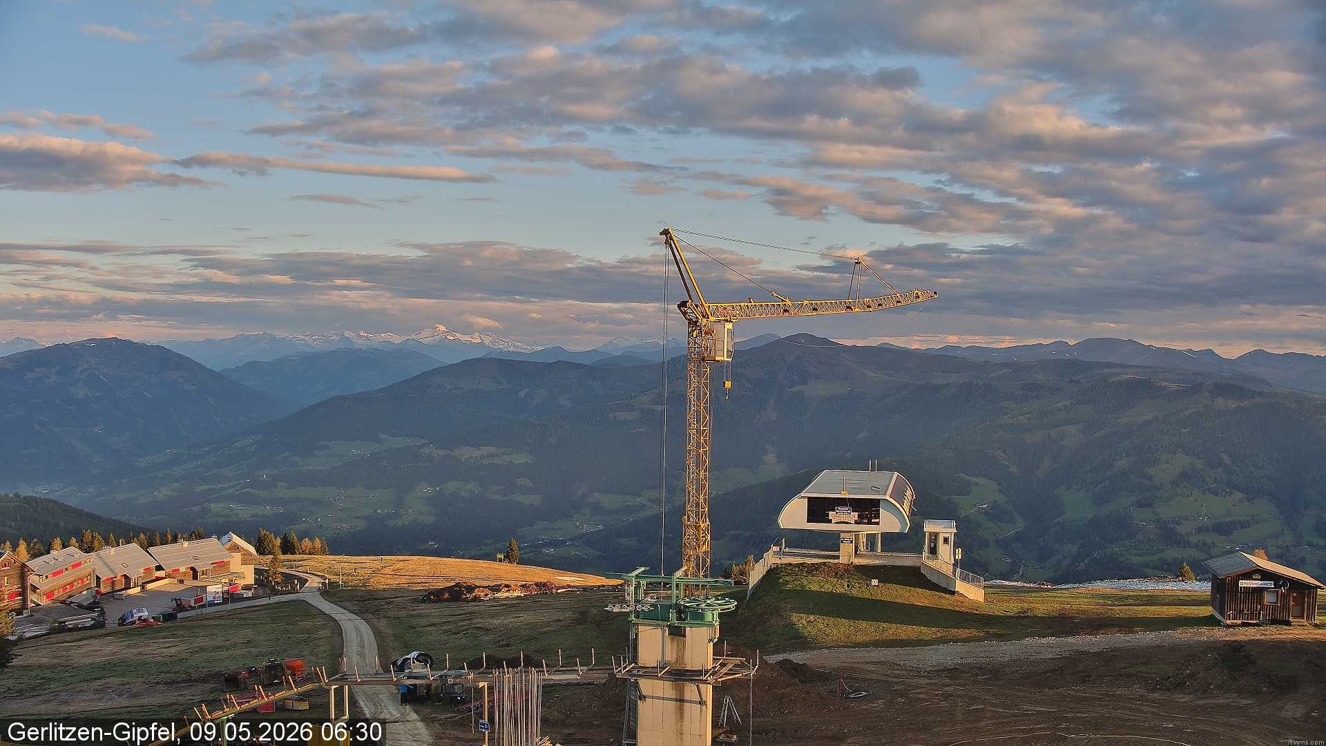 Archiv Foto Webcam Bergstation Sessellift Bergerbahn
