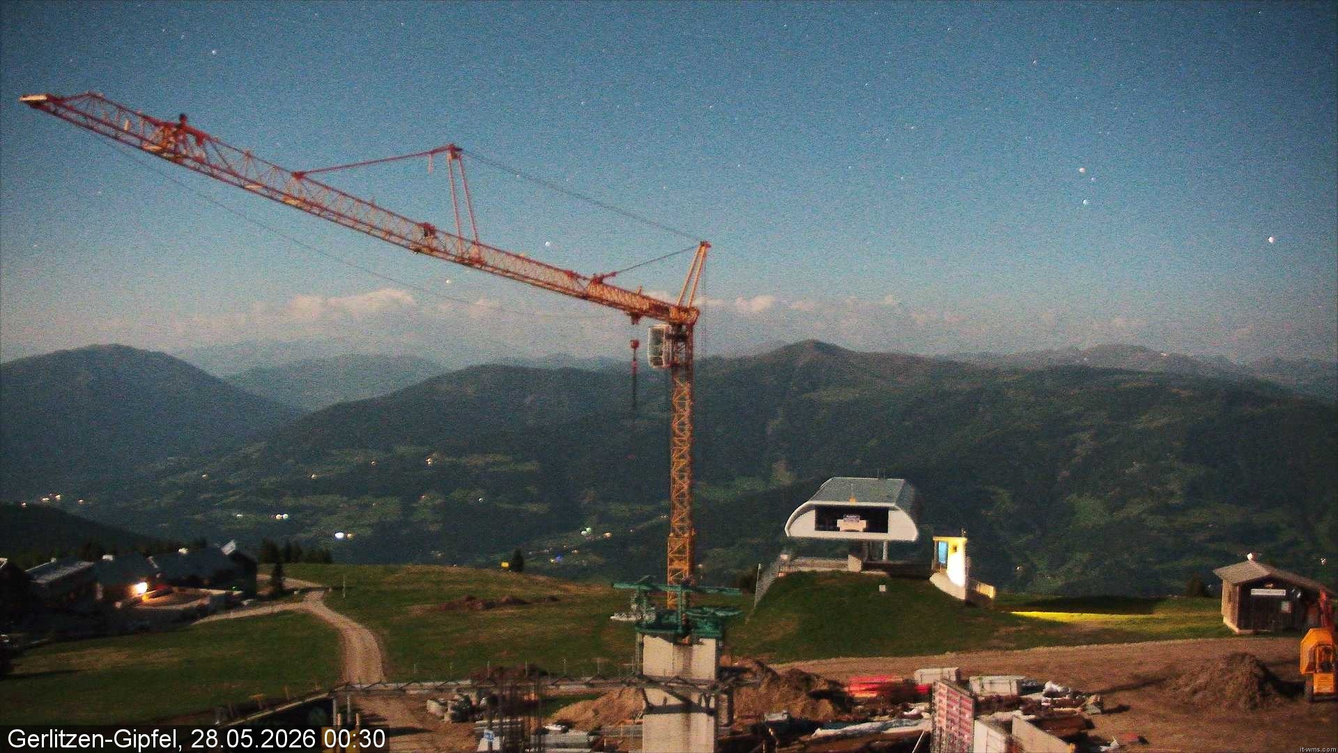 Archived image Webcam Top station Bergerbahn
