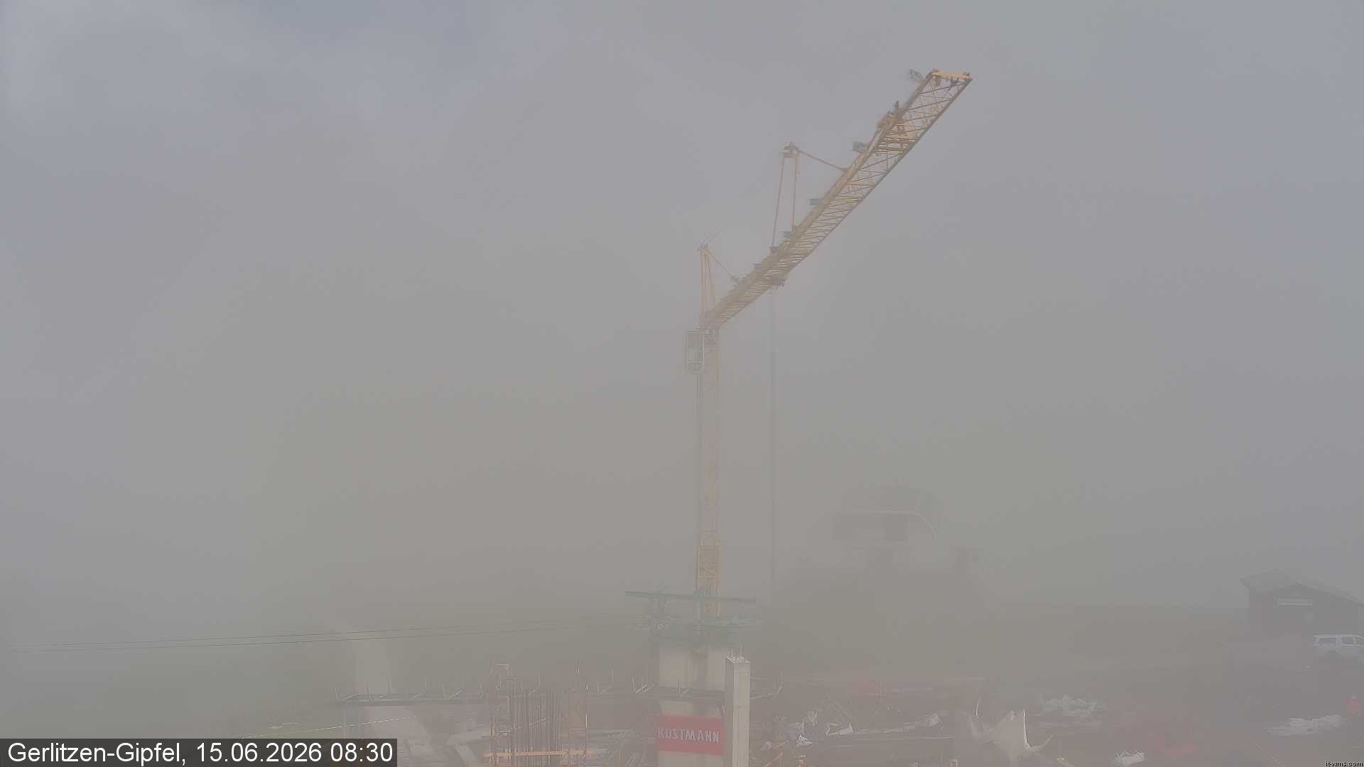 Archived image Webcam Top station Bergerbahn