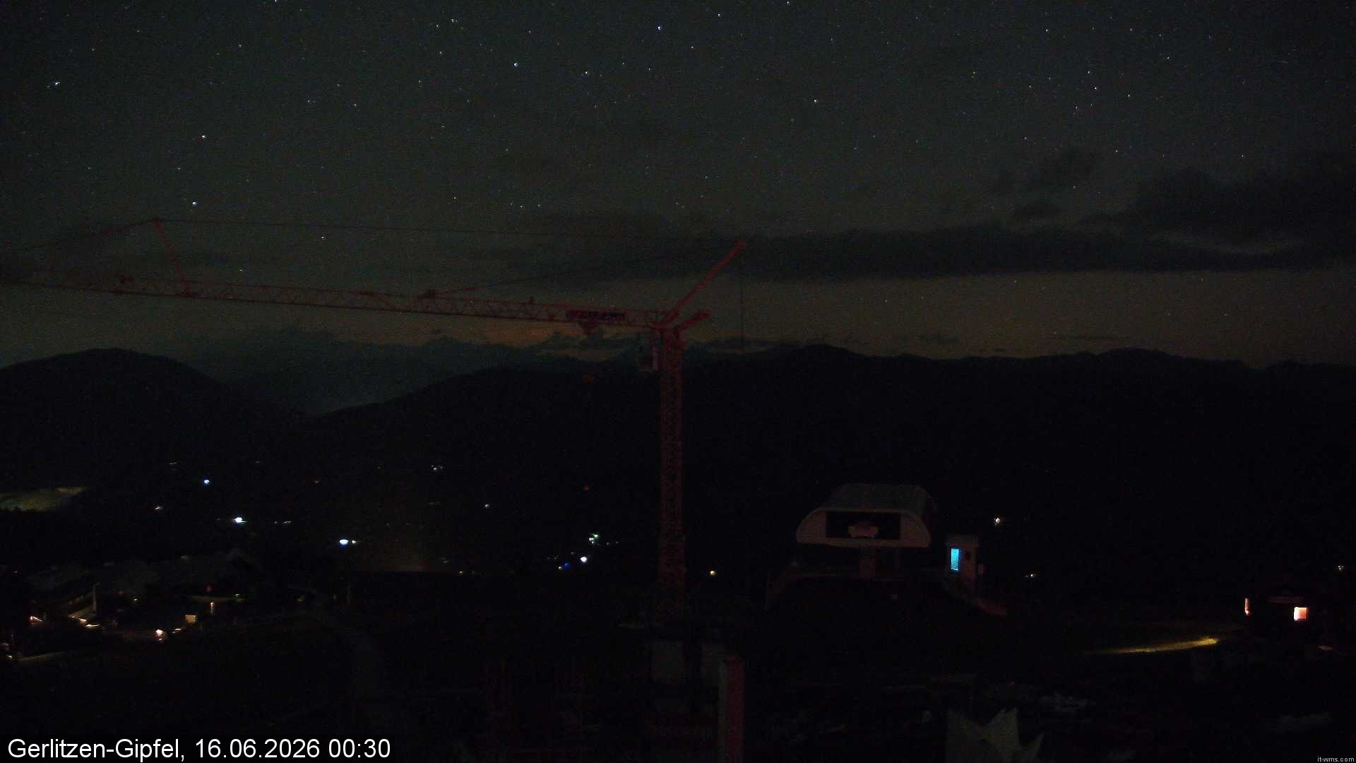 Archived image Webcam Top station Bergerbahn