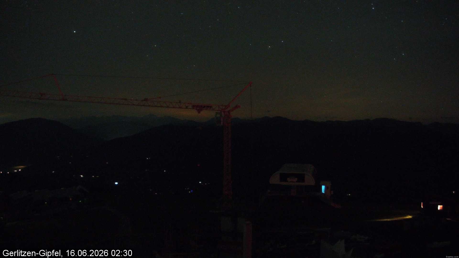 Archived image Webcam Top station Bergerbahn