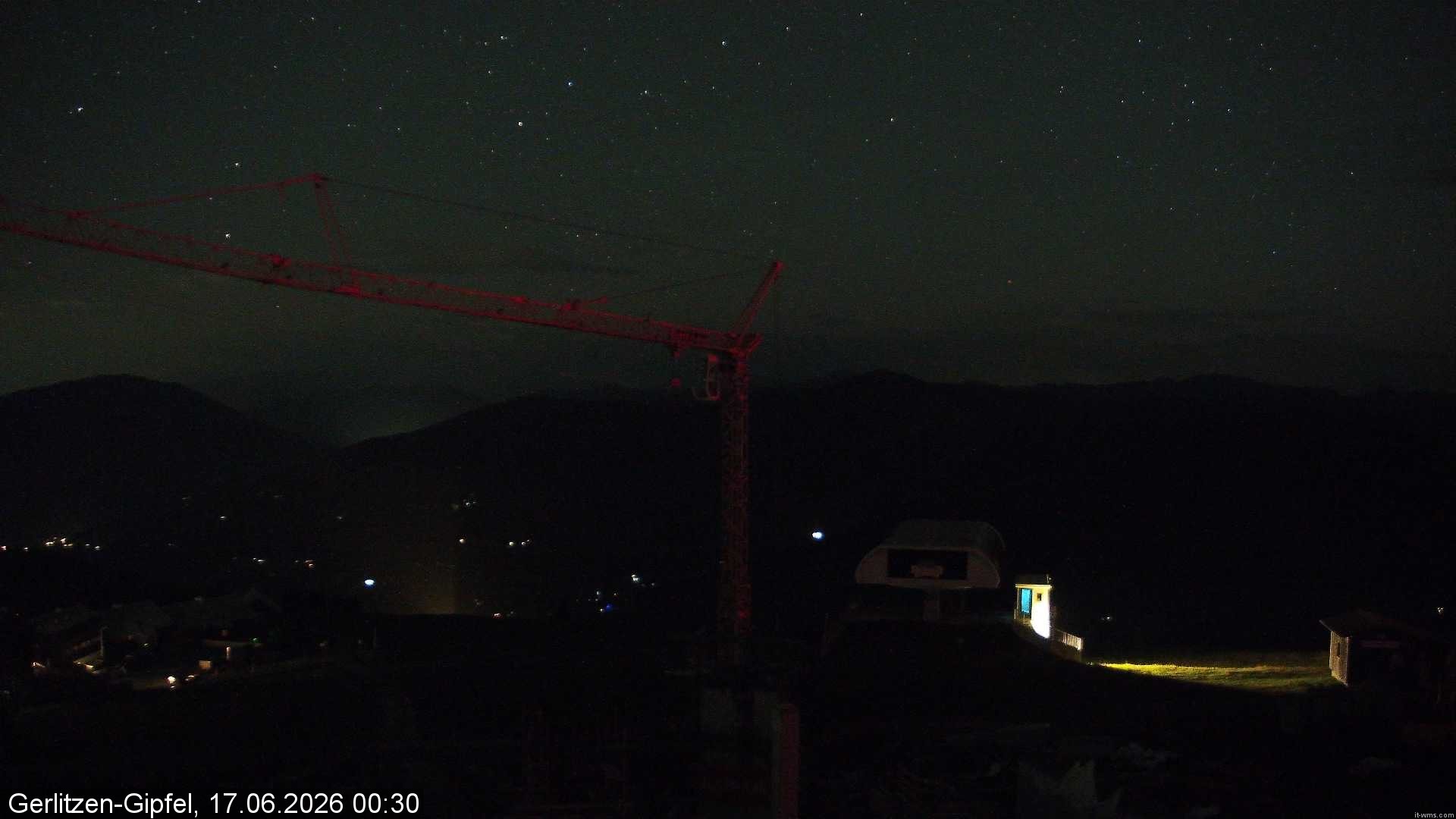 Archived image Webcam Top station Bergerbahn
