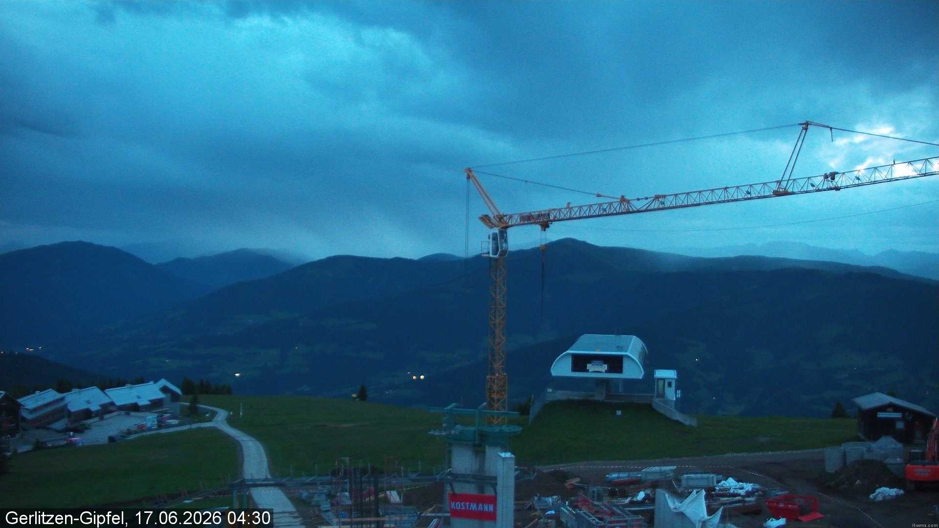 Archiv Foto Webcam Bergstation Sessellift Bergerbahn