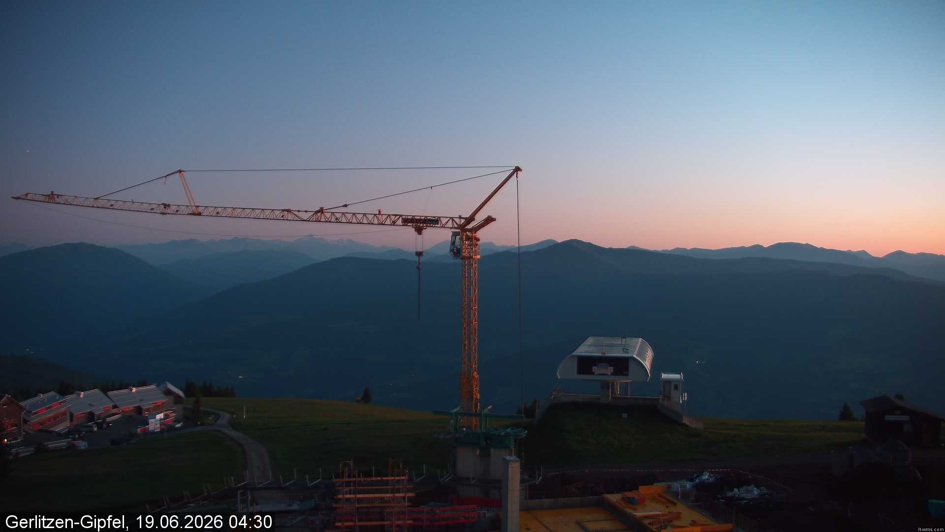 Archiv Foto Webcam Bergstation Sessellift Bergerbahn