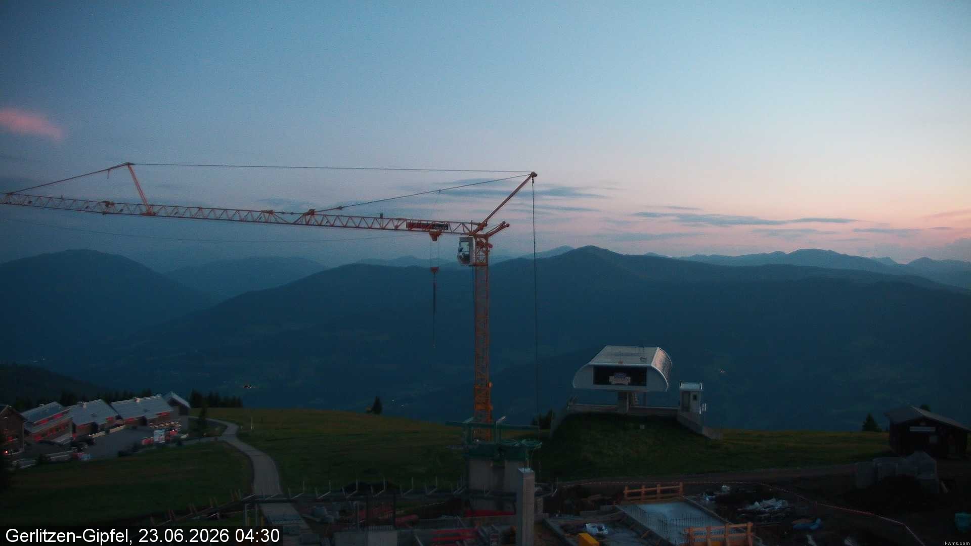 Archiv Foto Webcam Bergstation Sessellift Bergerbahn