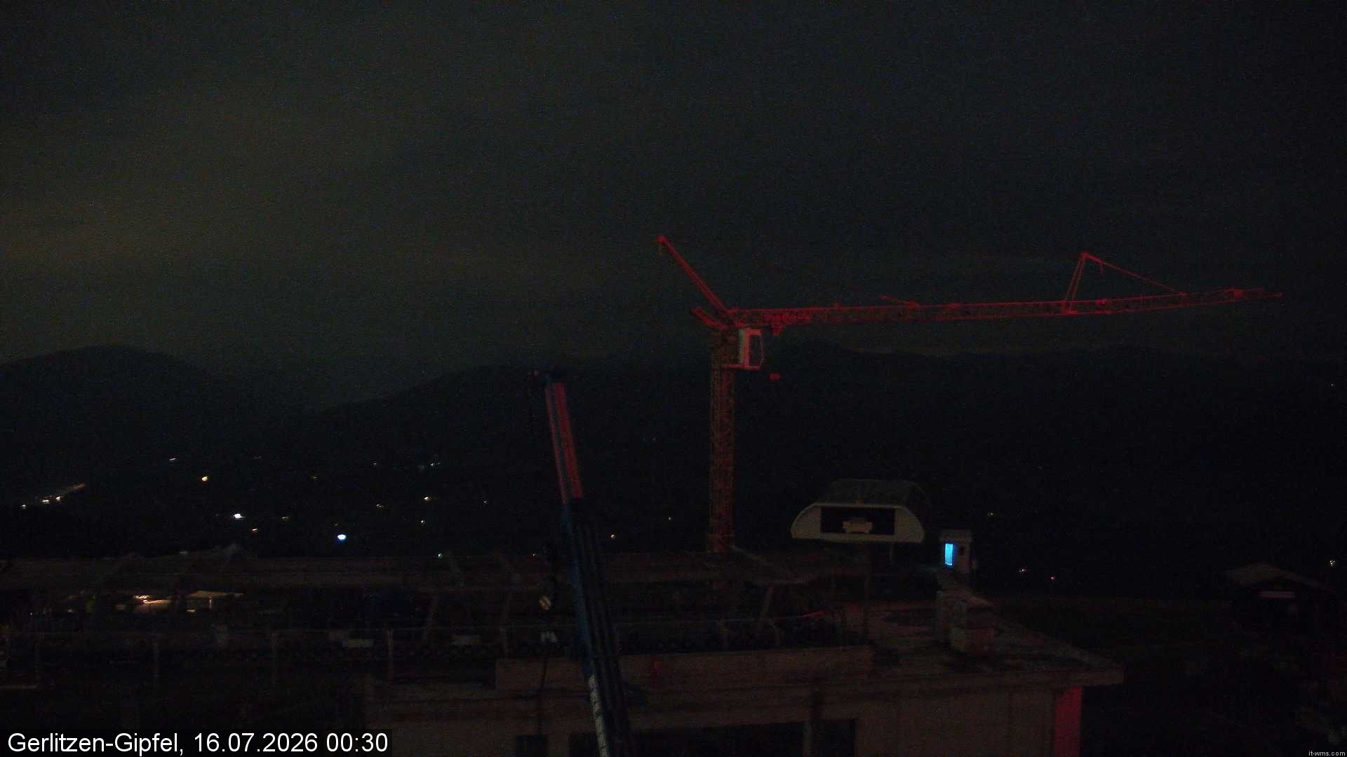 Archived image Webcam Top station Bergerbahn