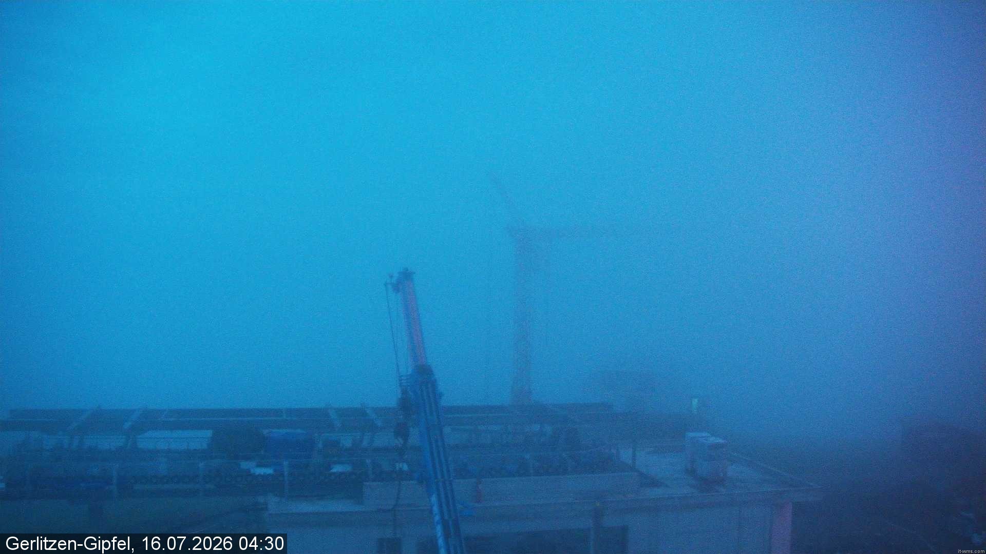 Archived image Webcam Top station Bergerbahn