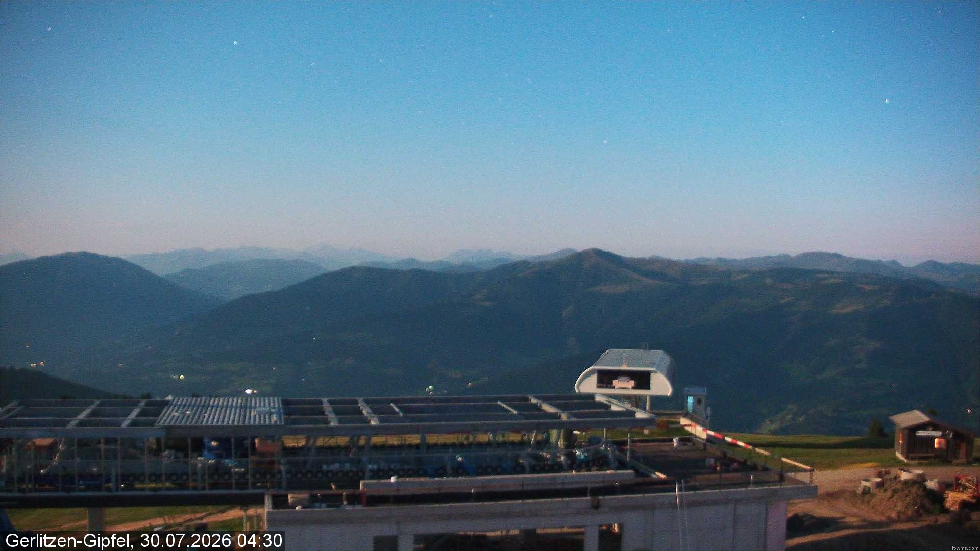 Archiv Foto Webcam Bergstation Sessellift Bergerbahn