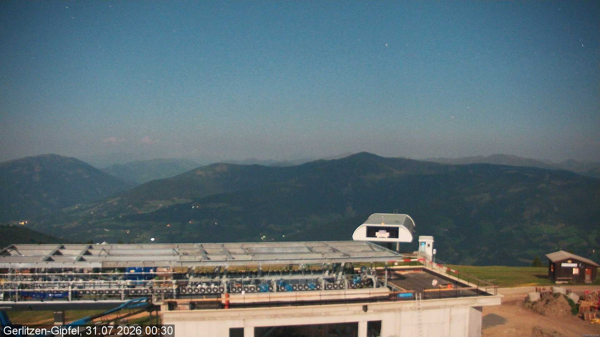 Archiv Foto Webcam Bergstation Sessellift Bergerbahn