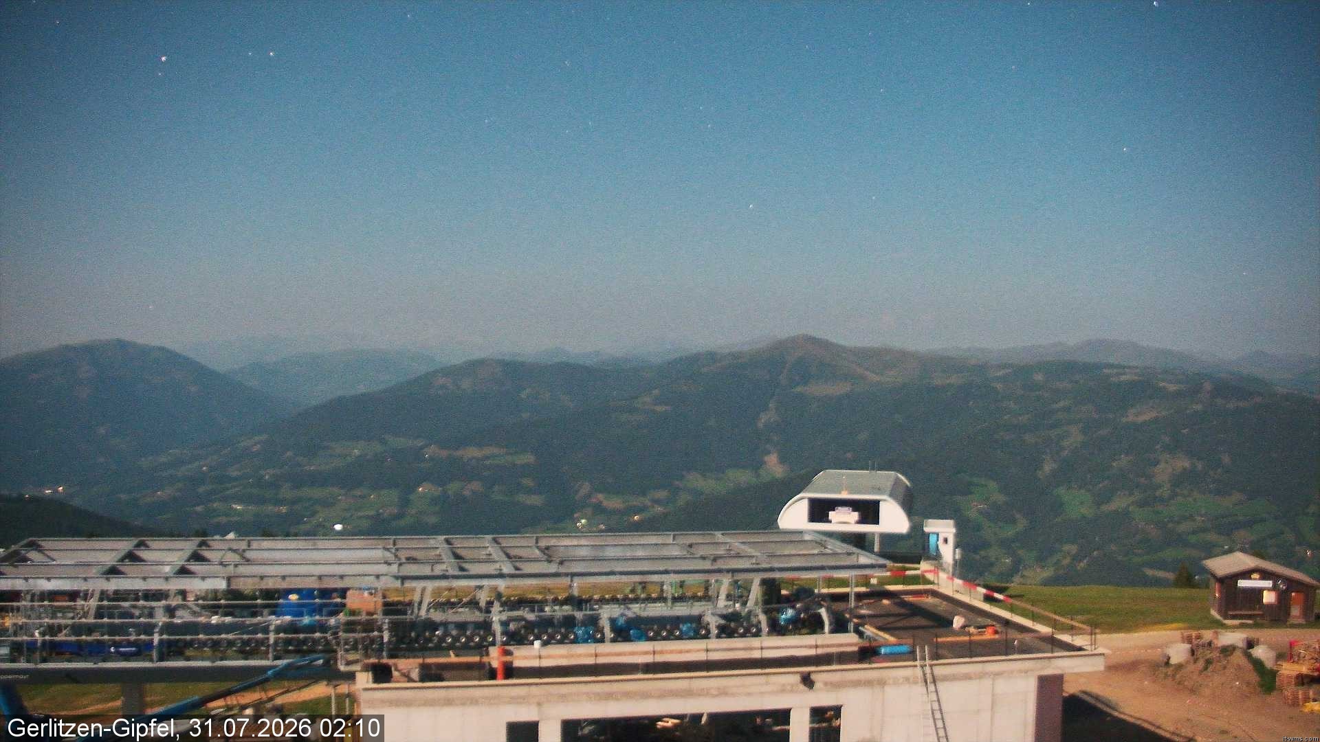 Archiv Foto Webcam Bergstation Sessellift Bergerbahn