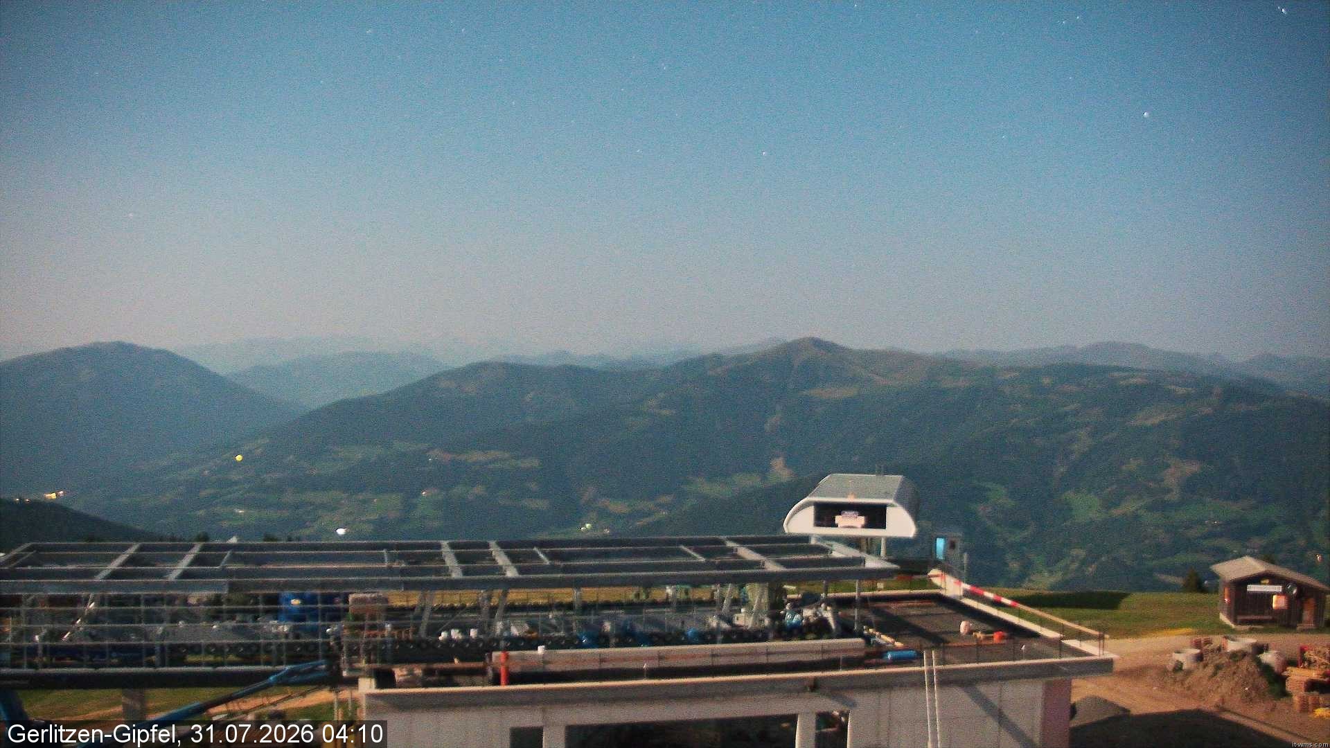 Archiv Foto Webcam Bergstation Sessellift Bergerbahn