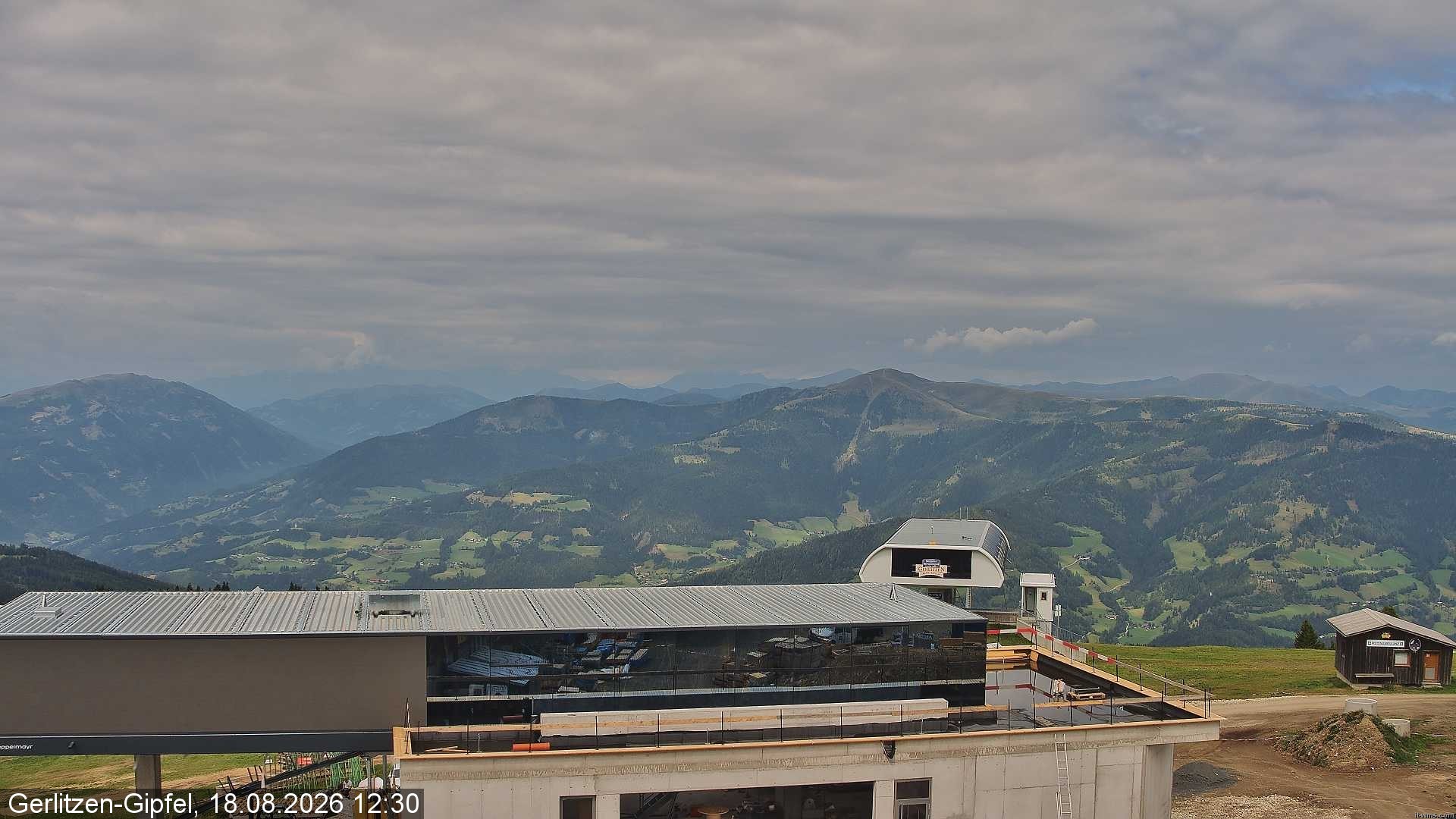 Archiv Foto Webcam Bergstation Sessellift Bergerbahn