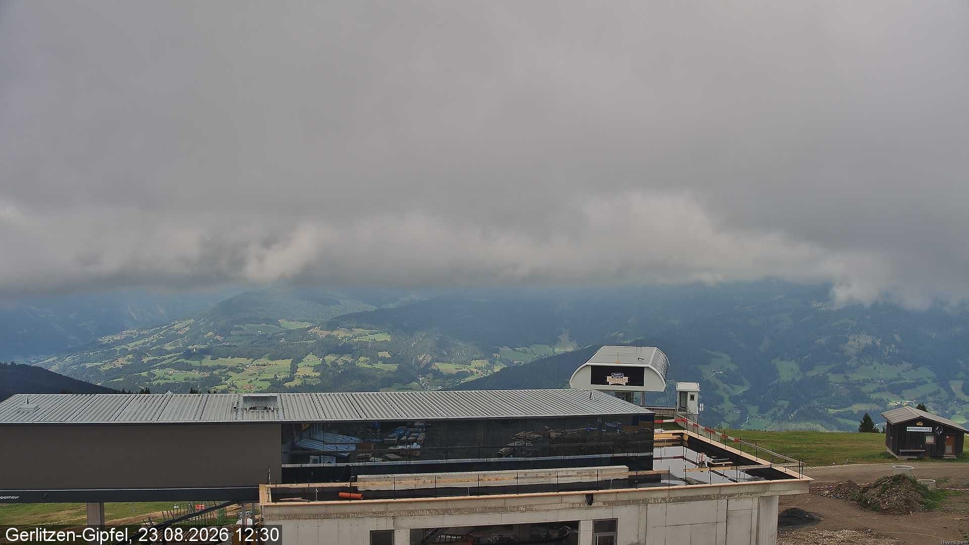 Archiv Foto Webcam Bergstation Sessellift Bergerbahn
