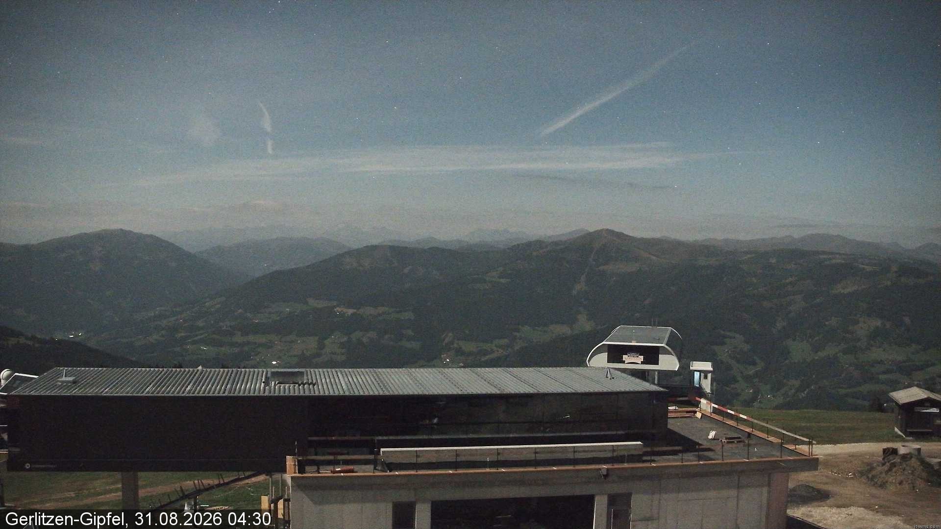 Archived image Webcam Top station Bergerbahn