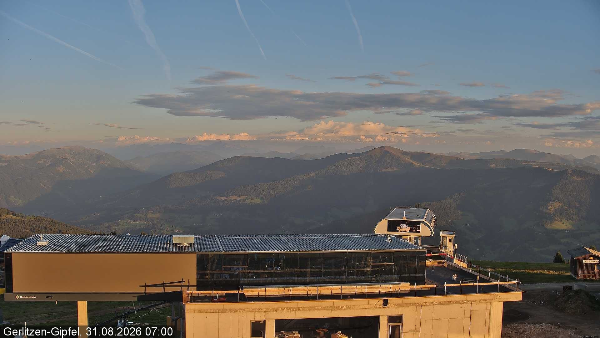 Archived image Webcam Top station Bergerbahn
