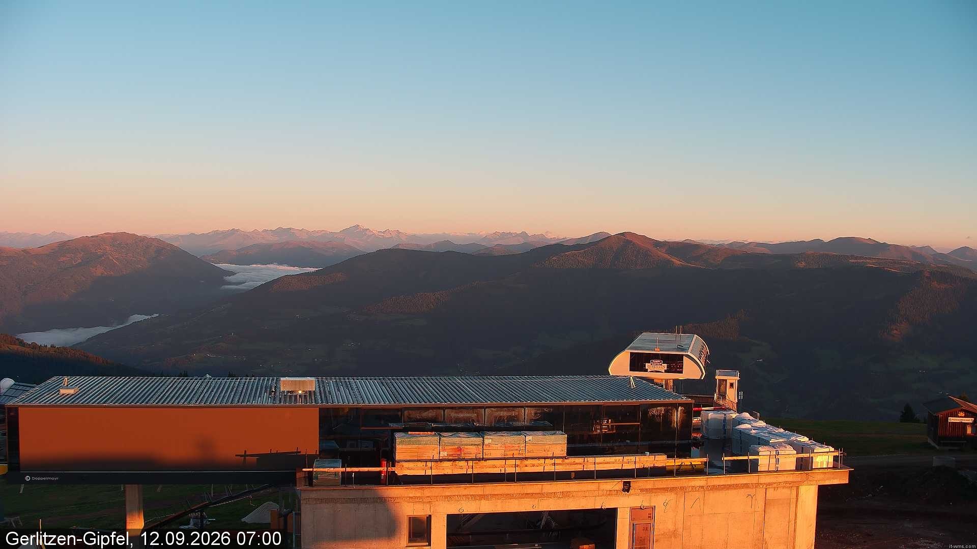 Archiv Foto Webcam Bergstation Sessellift Bergerbahn