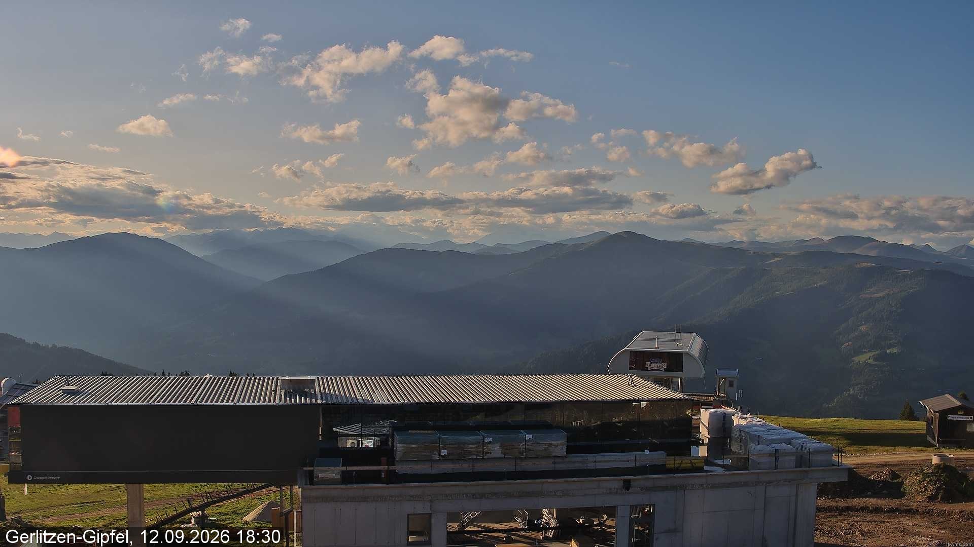 Archiv Foto Webcam Bergstation Sessellift Bergerbahn