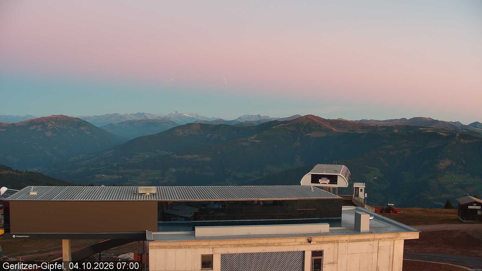 Archiv Foto Webcam Bergstation Sessellift Bergerbahn