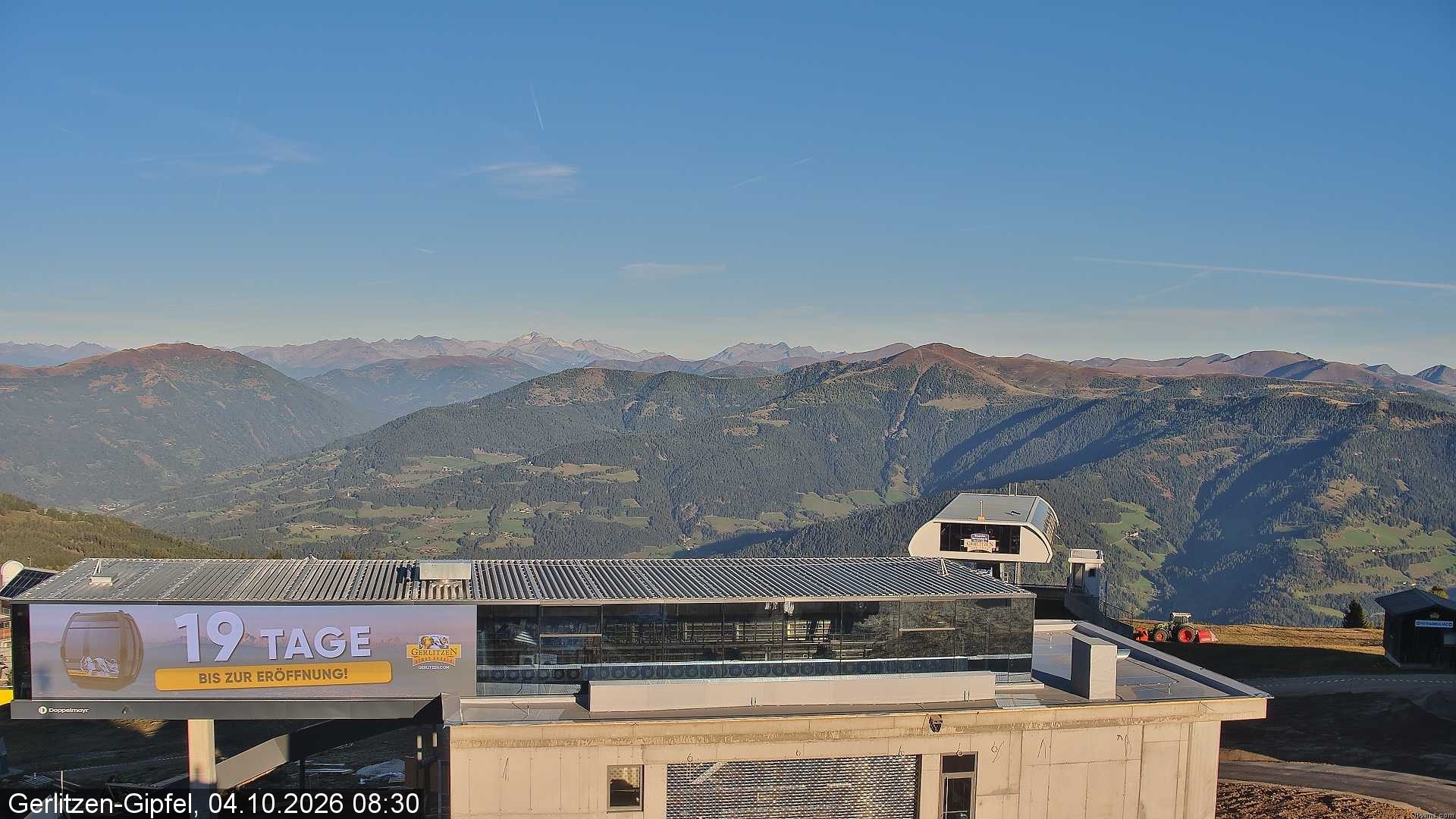 Archiv Foto Webcam Bergstation Sessellift Bergerbahn
