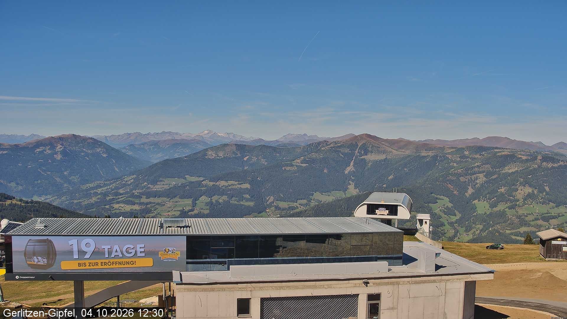 Archiv Foto Webcam Bergstation Sessellift Bergerbahn