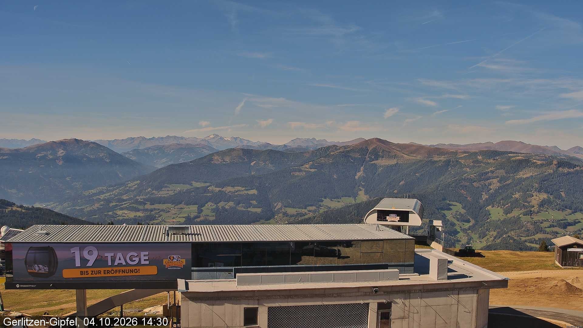 Archiv Foto Webcam Bergstation Sessellift Bergerbahn