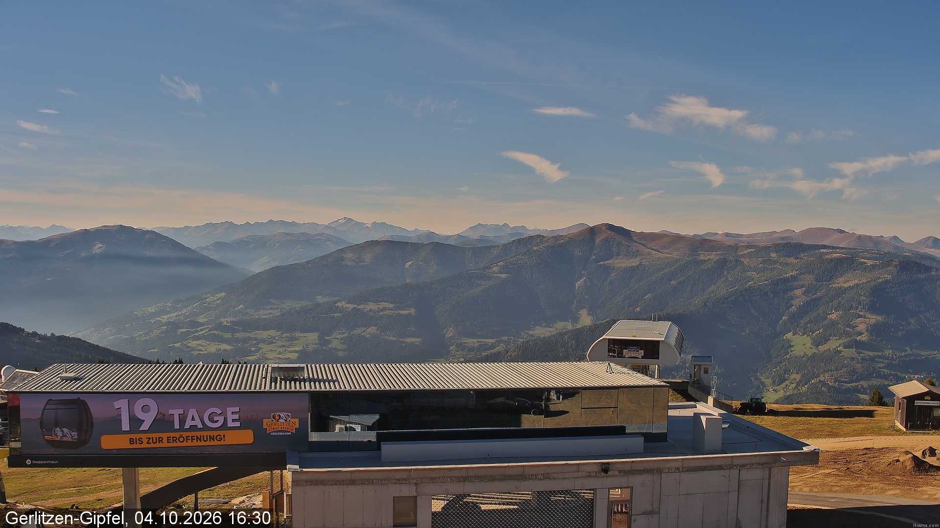 Archiv Foto Webcam Bergstation Sessellift Bergerbahn
