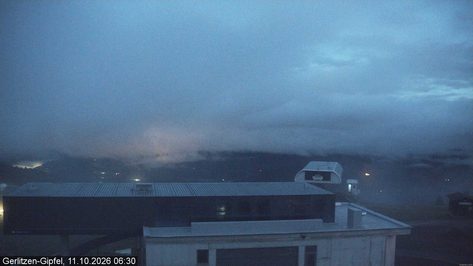 Archived image Webcam Top station Bergerbahn
