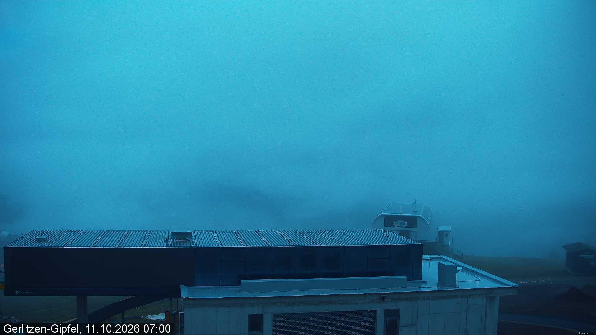 Archived image Webcam Top station Bergerbahn