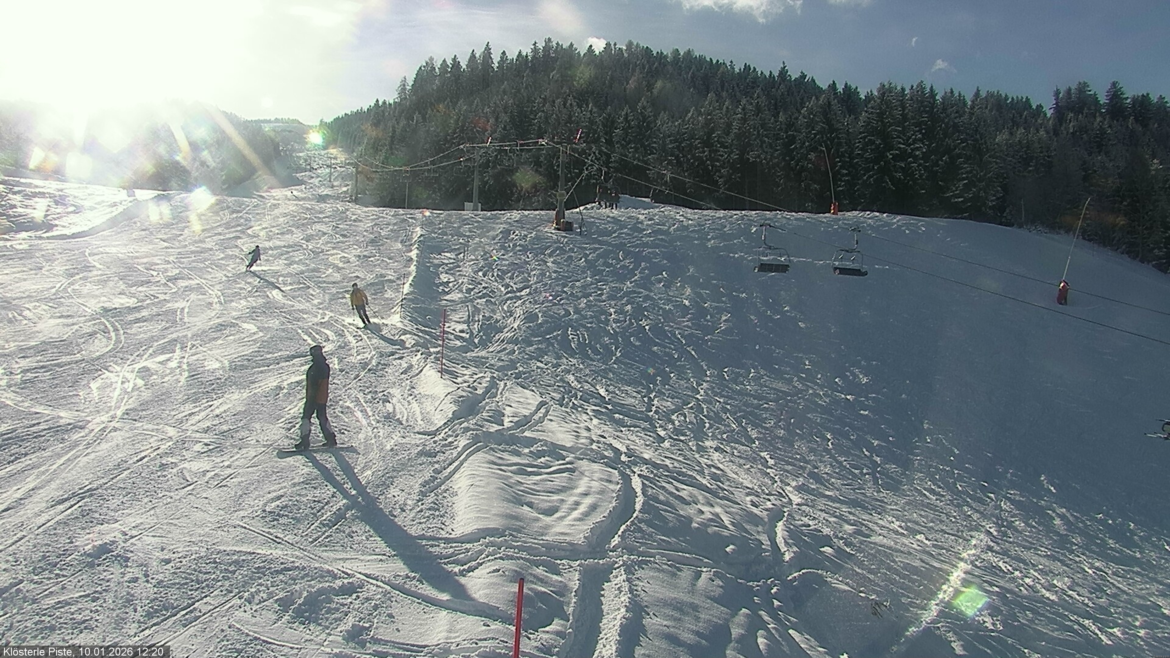 Archiv Foto Webcam Klöstereabfahrt, oberer Teil