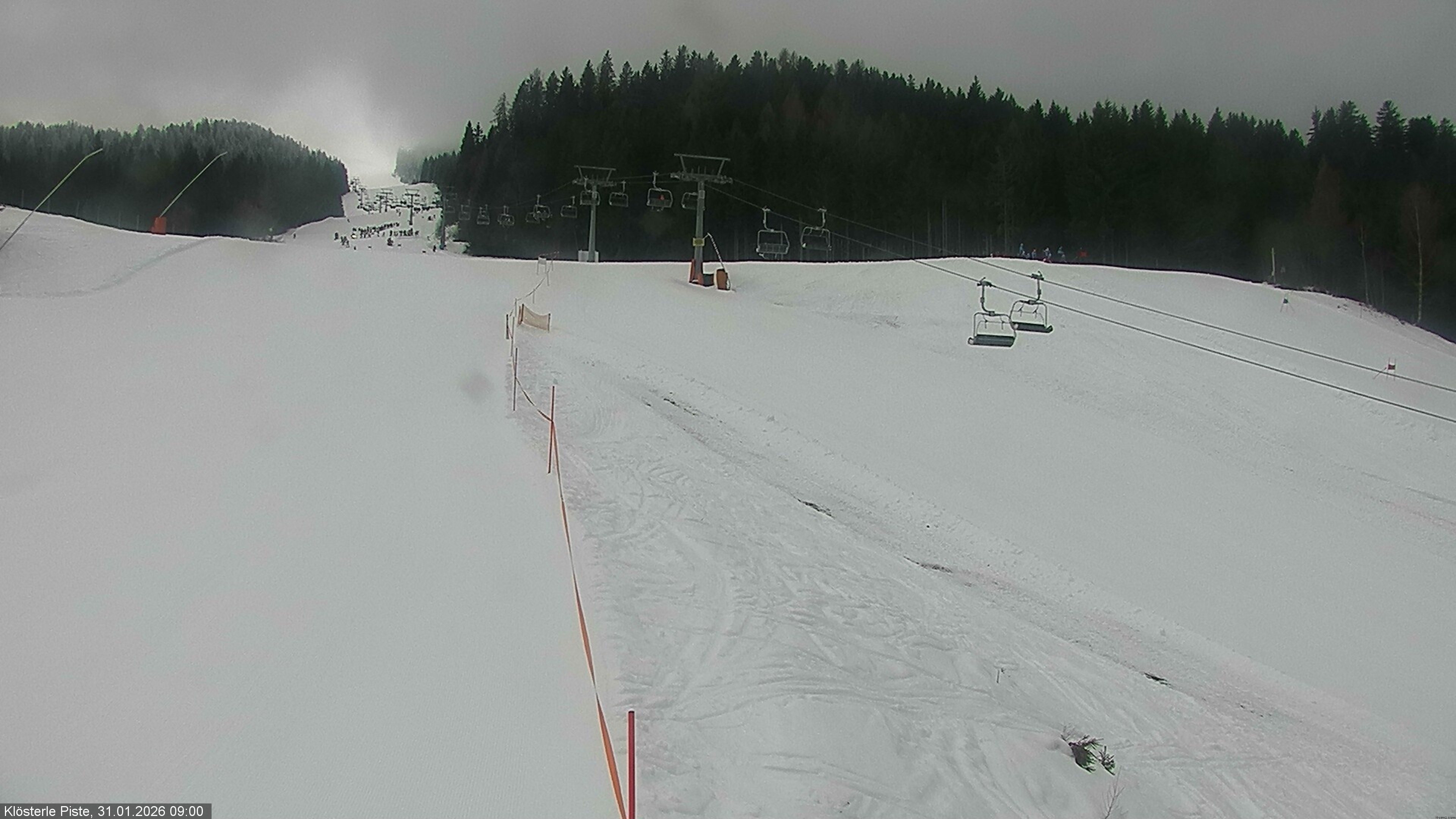 Archiv Foto Webcam Klöstereabfahrt, oberer Teil