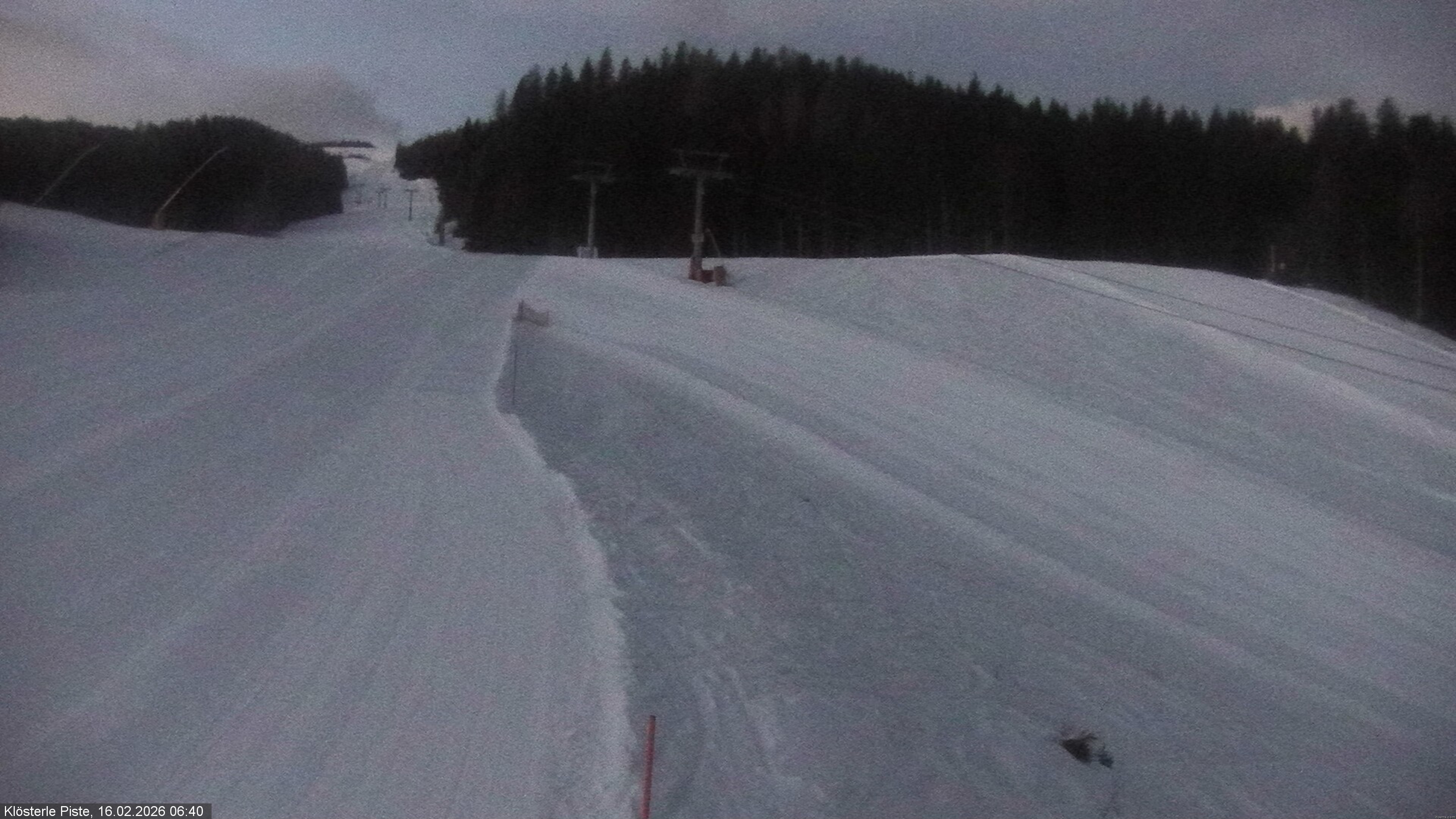 Archiv Foto Webcam Klöstereabfahrt, oberer Teil