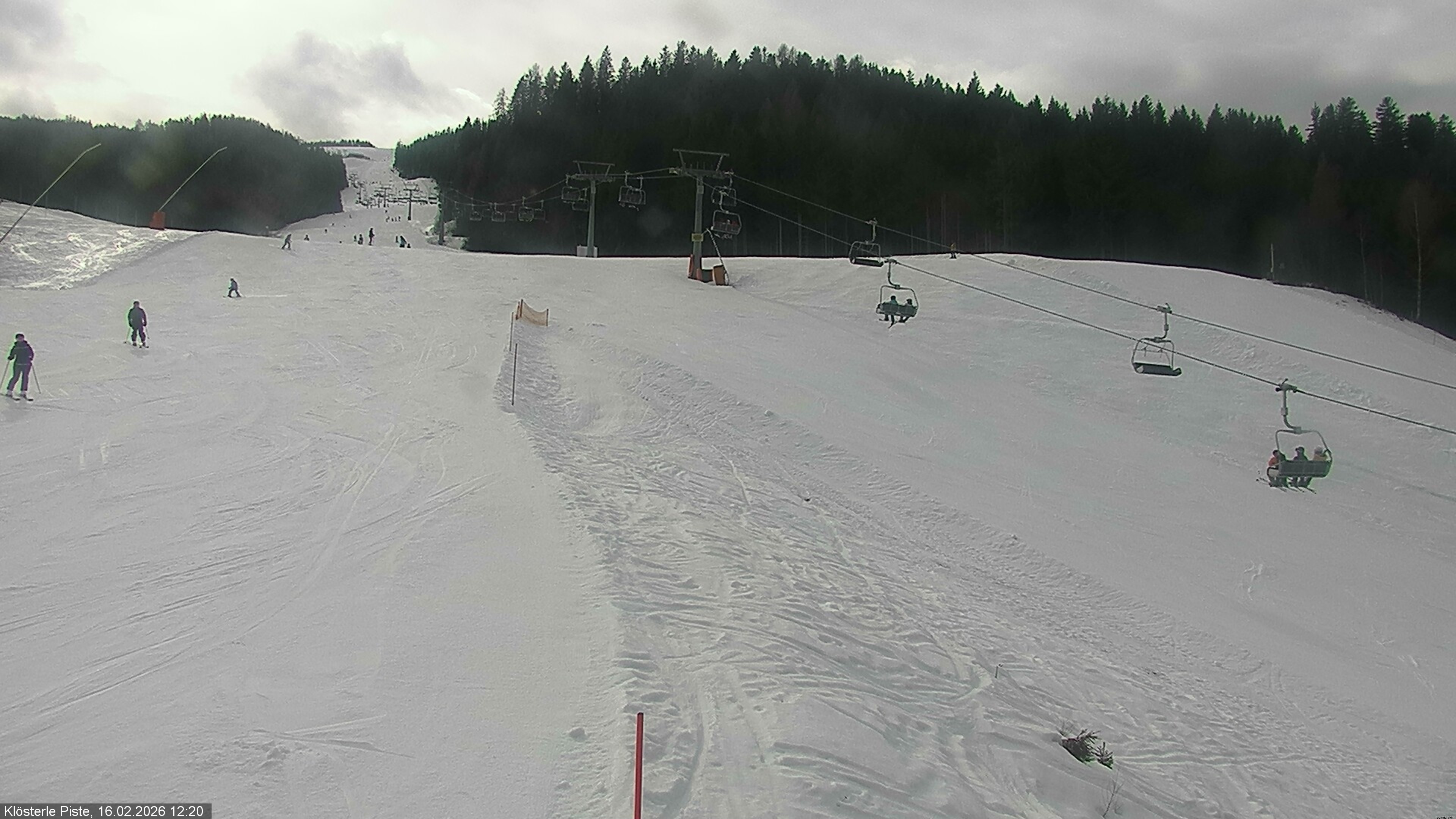 Archiv Foto Webcam Klöstereabfahrt, oberer Teil