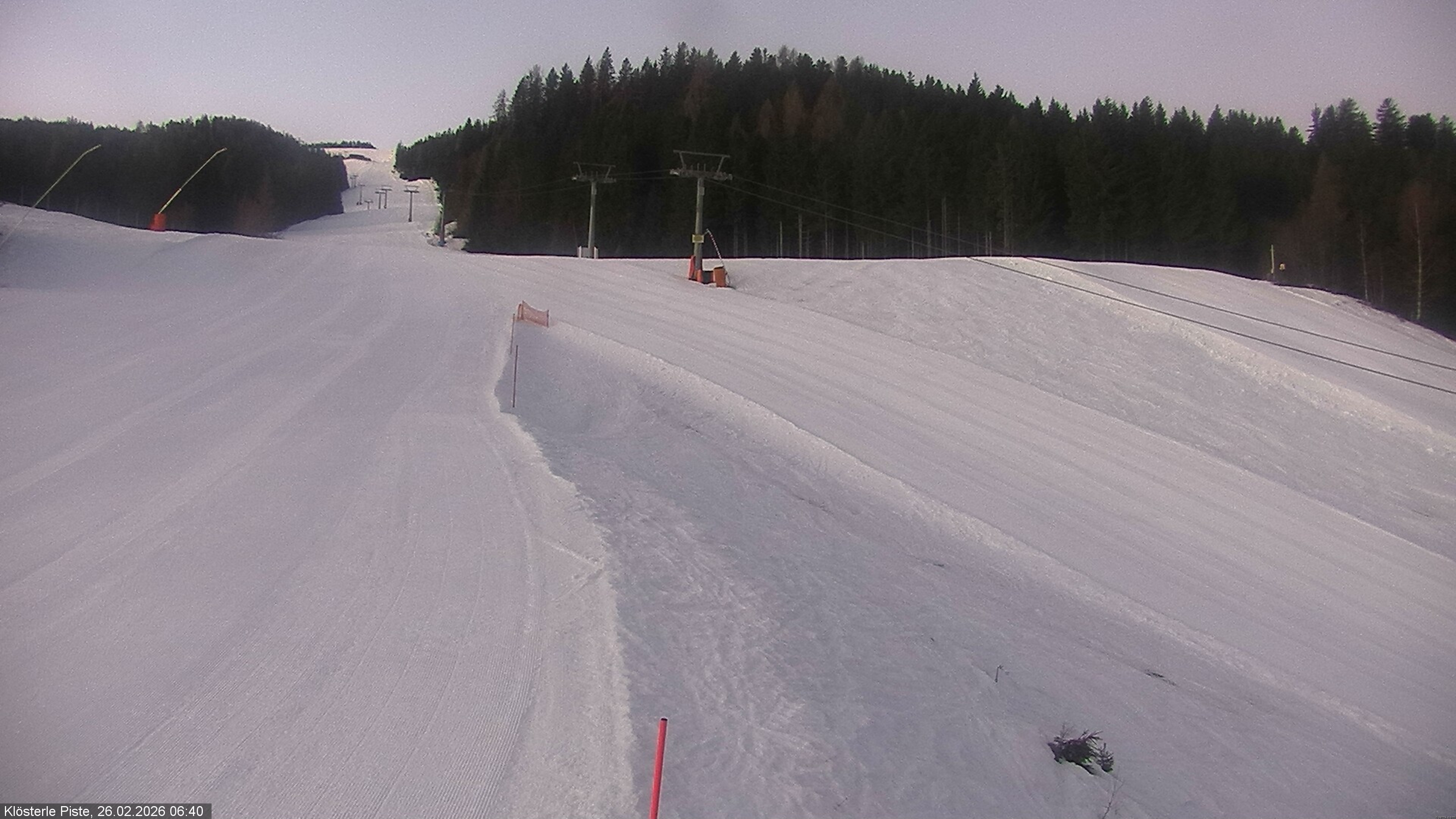 Archived image Webcam "Klösterleabfahrt" slope