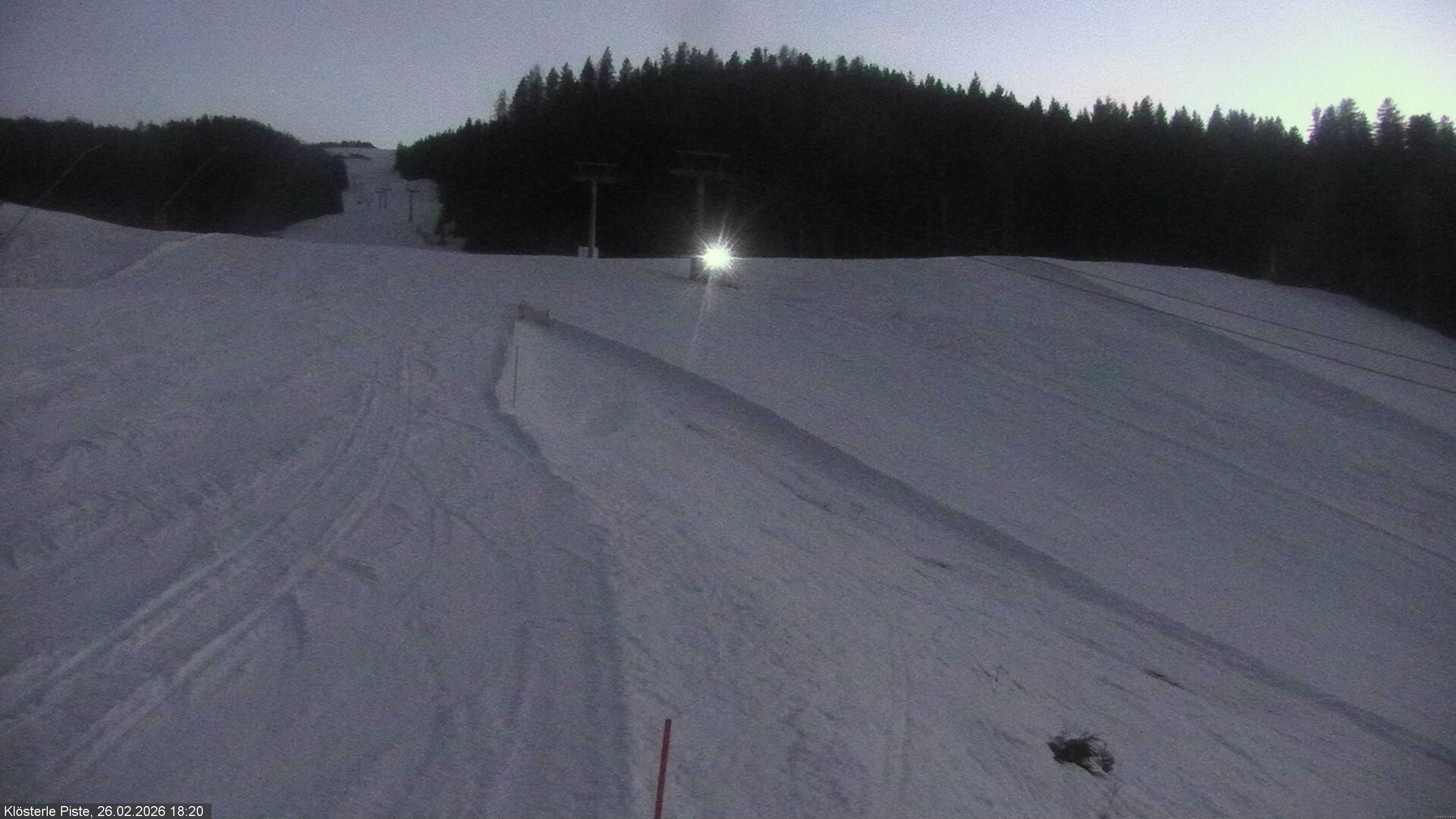 Archived image Webcam "Klösterleabfahrt" slope