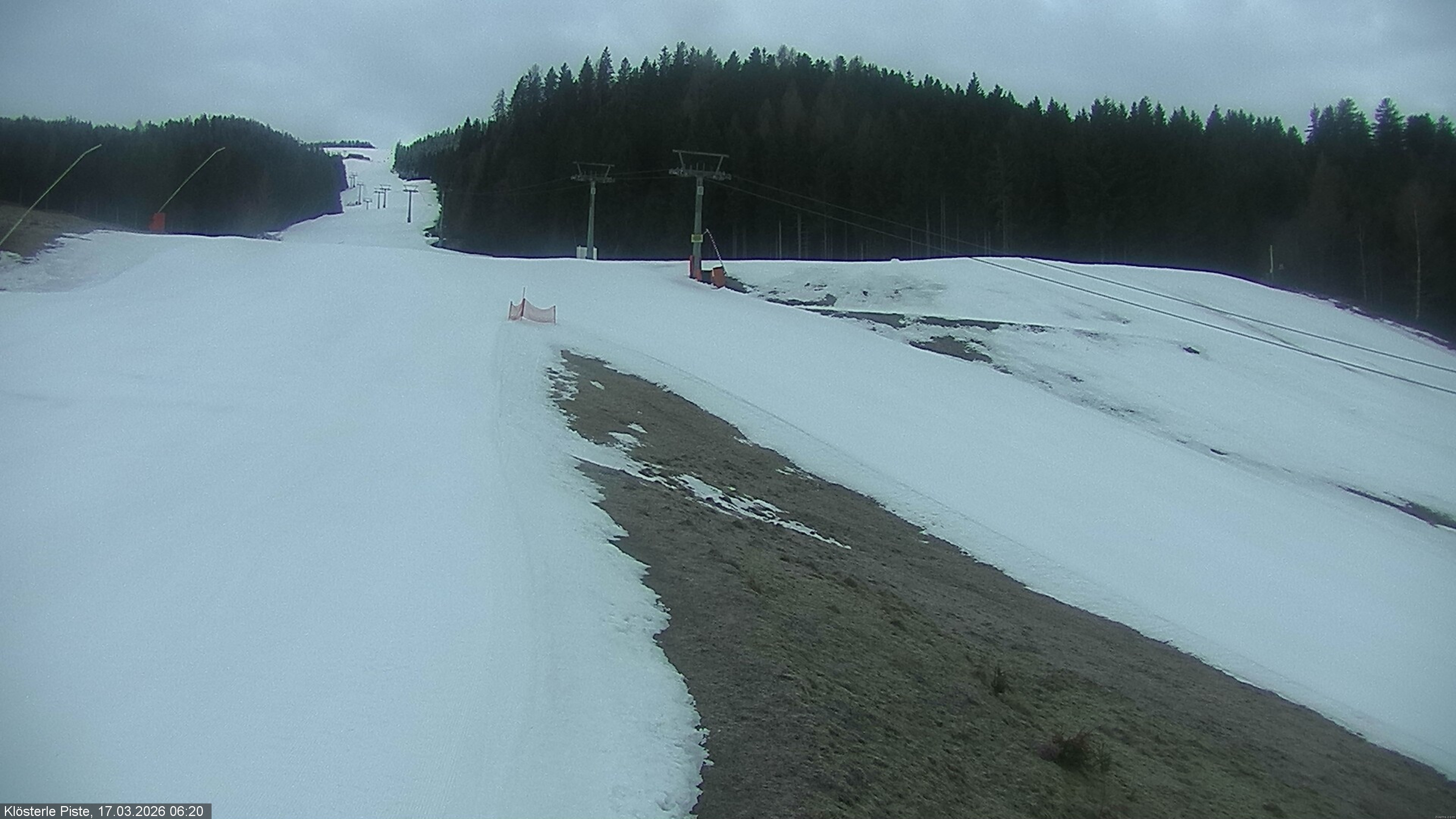 Archiv Foto Webcam Klöstereabfahrt, oberer Teil