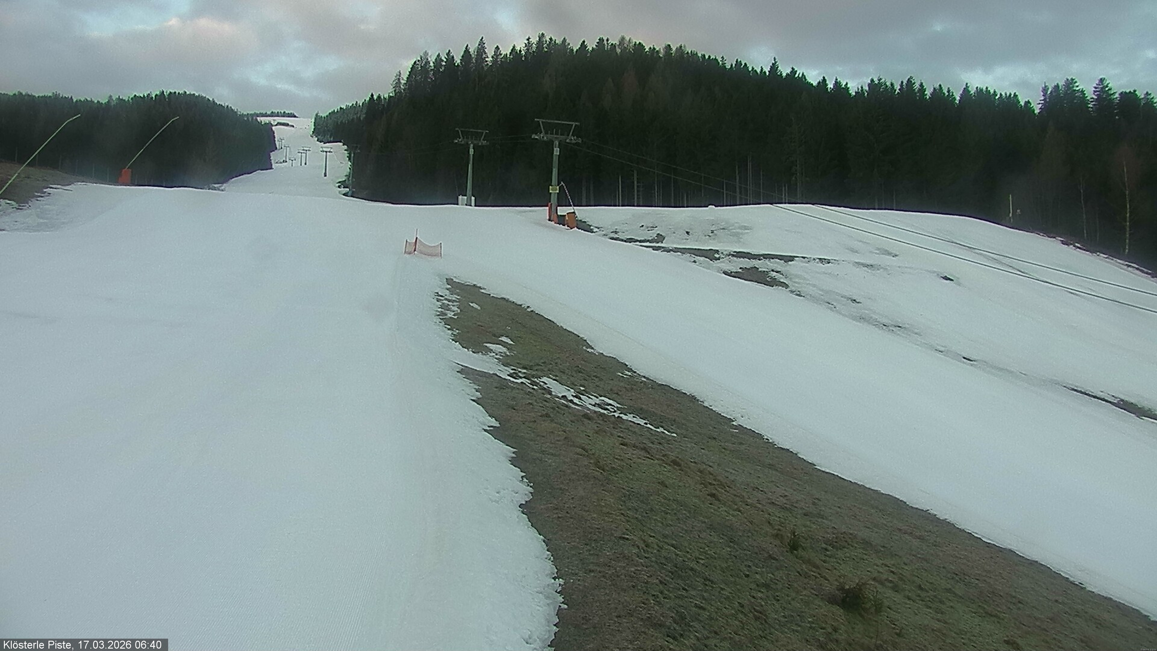 Archiv Foto Webcam Klöstereabfahrt, oberer Teil