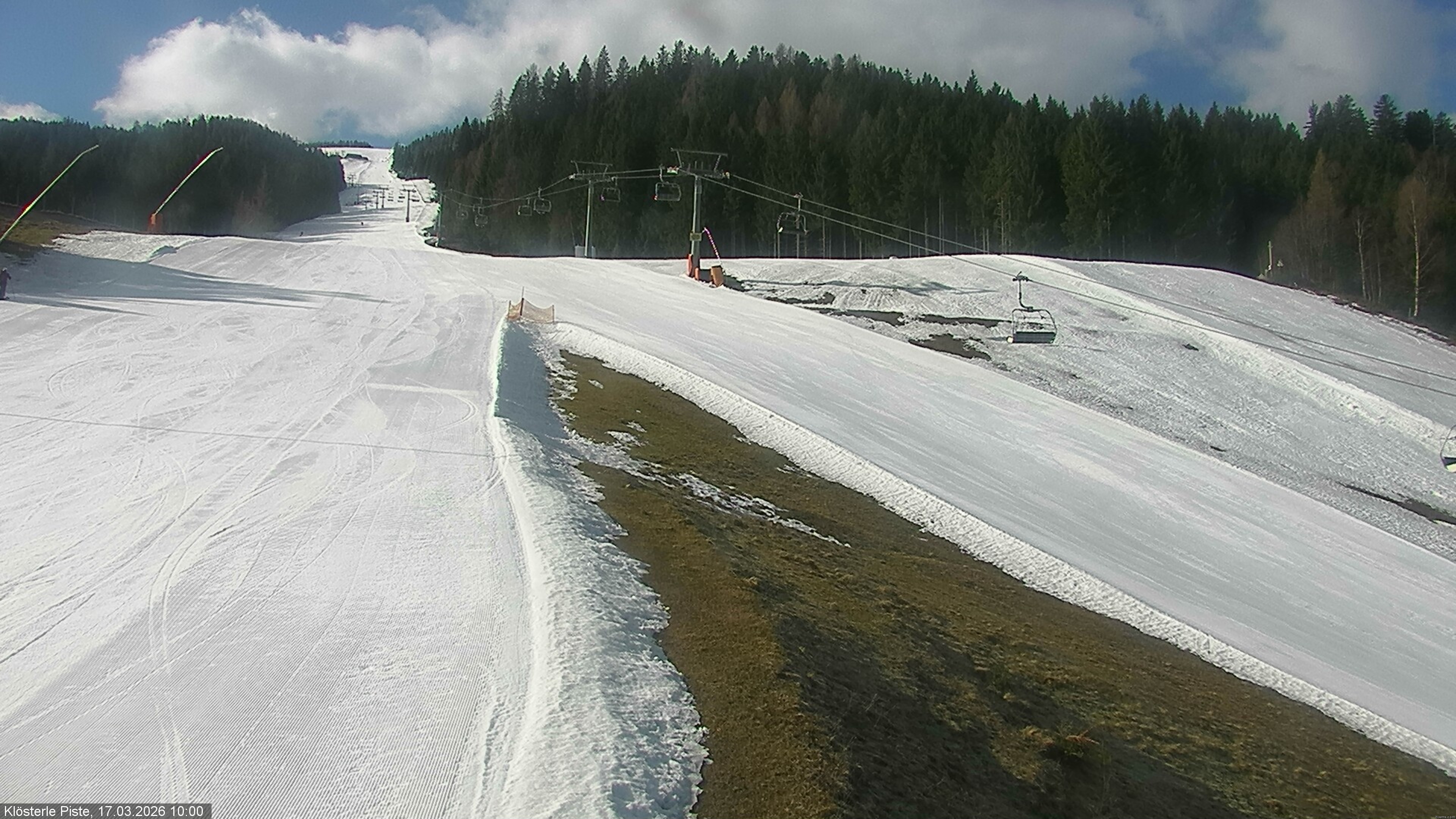 Archiv Foto Webcam Klöstereabfahrt, oberer Teil