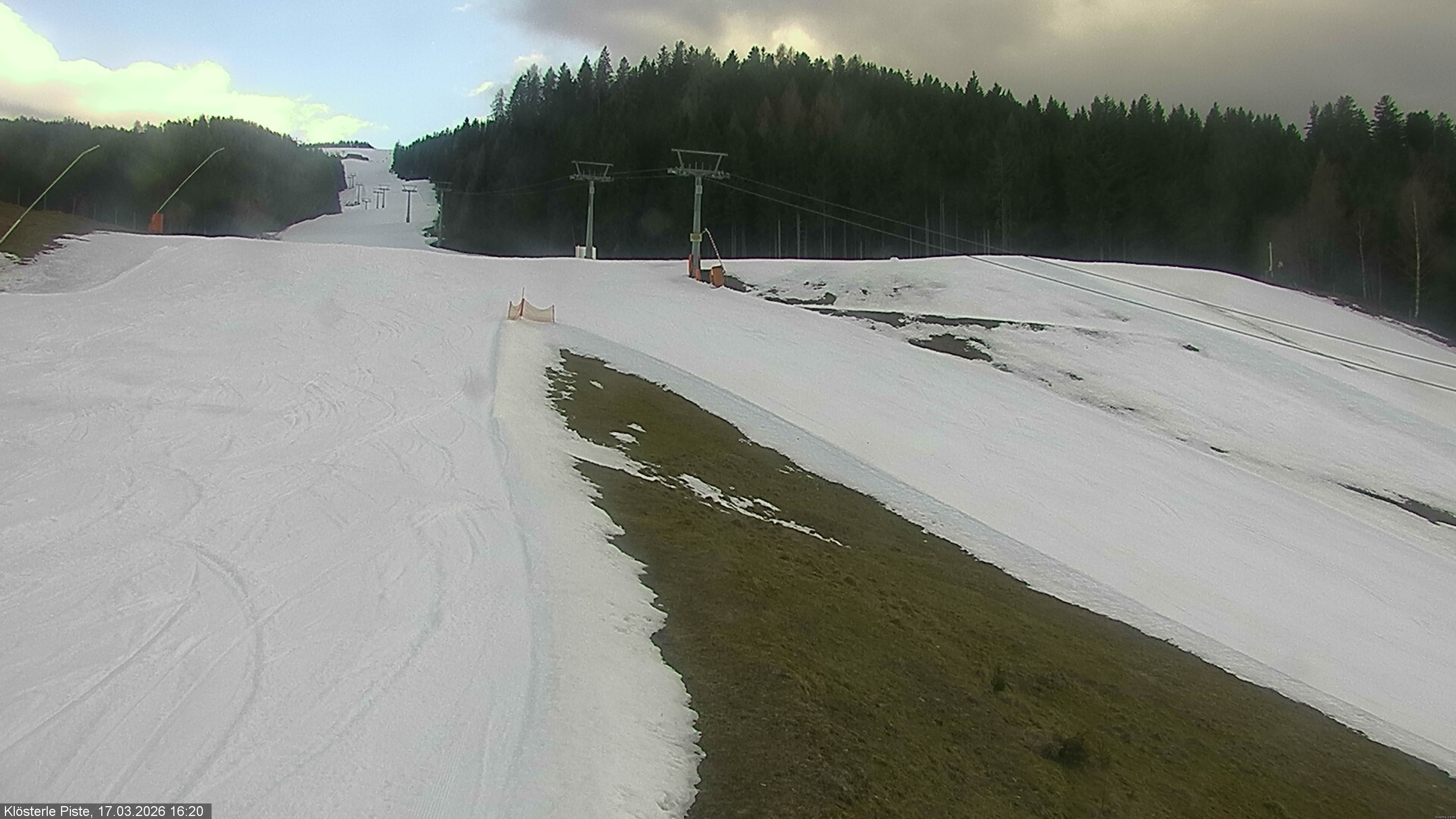 Archiv Foto Webcam Klöstereabfahrt, oberer Teil