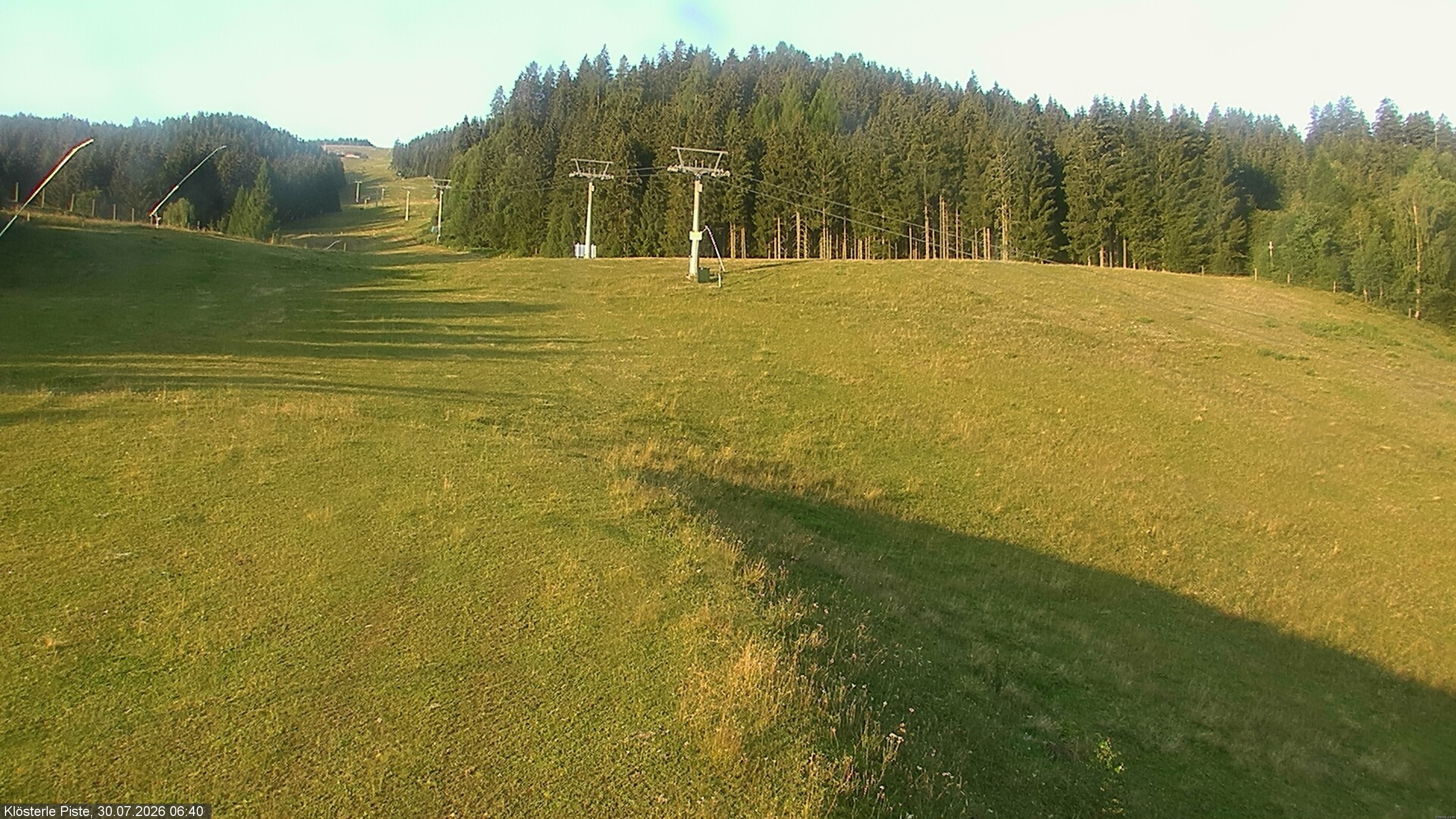 Archiv Foto Webcam Klöstereabfahrt, oberer Teil