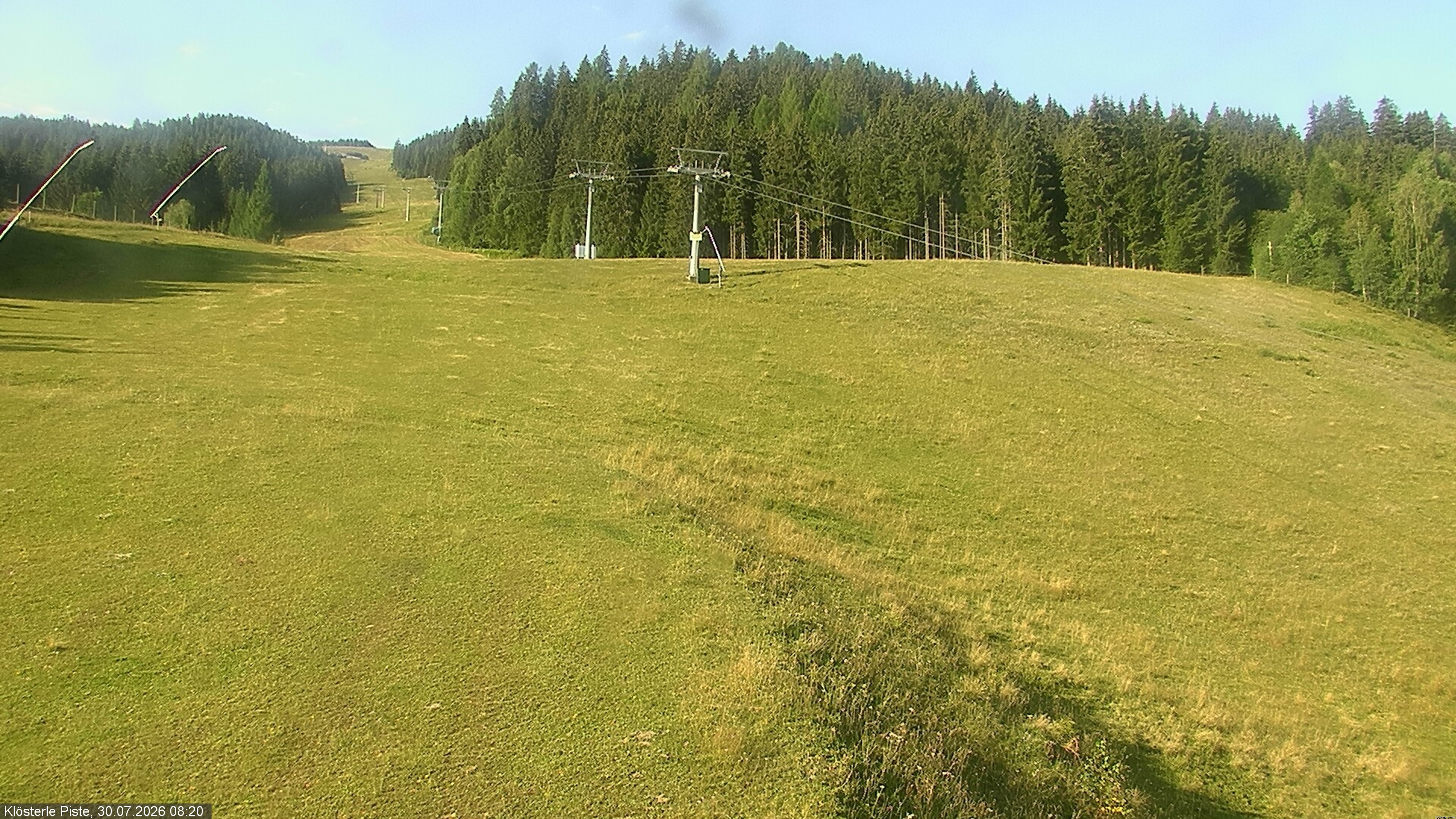 Archiv Foto Webcam Klöstereabfahrt, oberer Teil