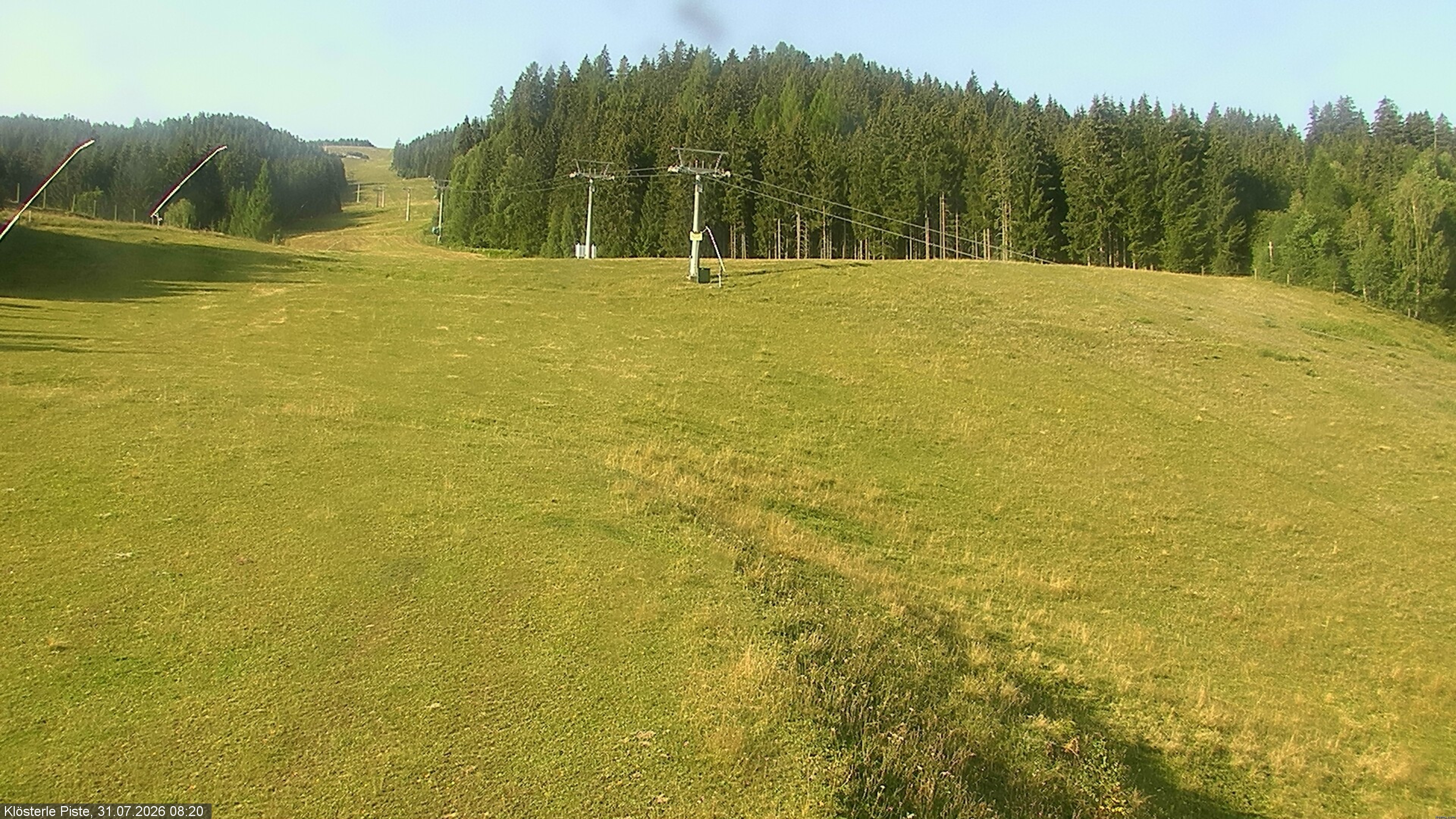 Archiv Foto Webcam Klöstereabfahrt, oberer Teil