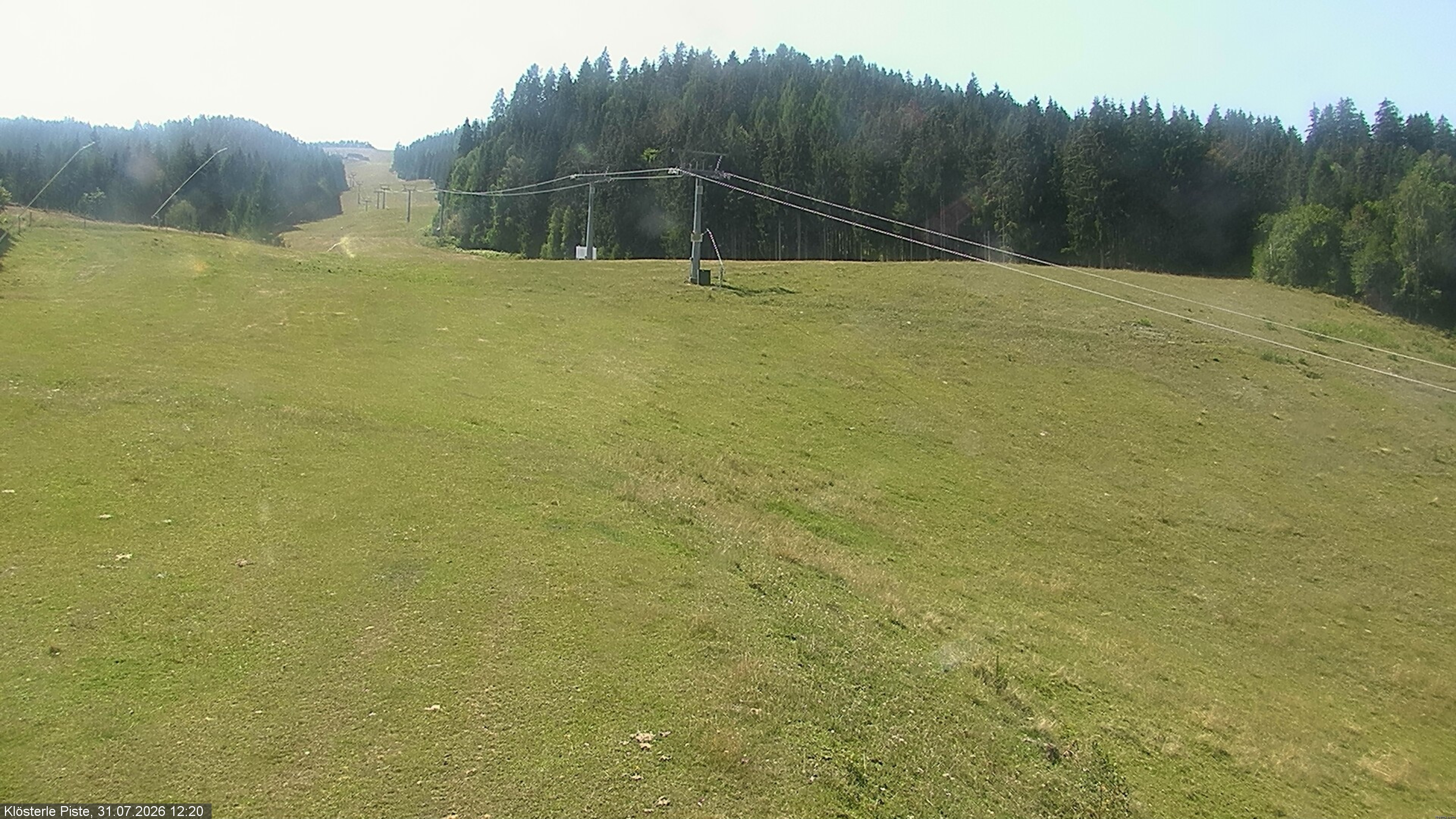 Archiv Foto Webcam Klöstereabfahrt, oberer Teil